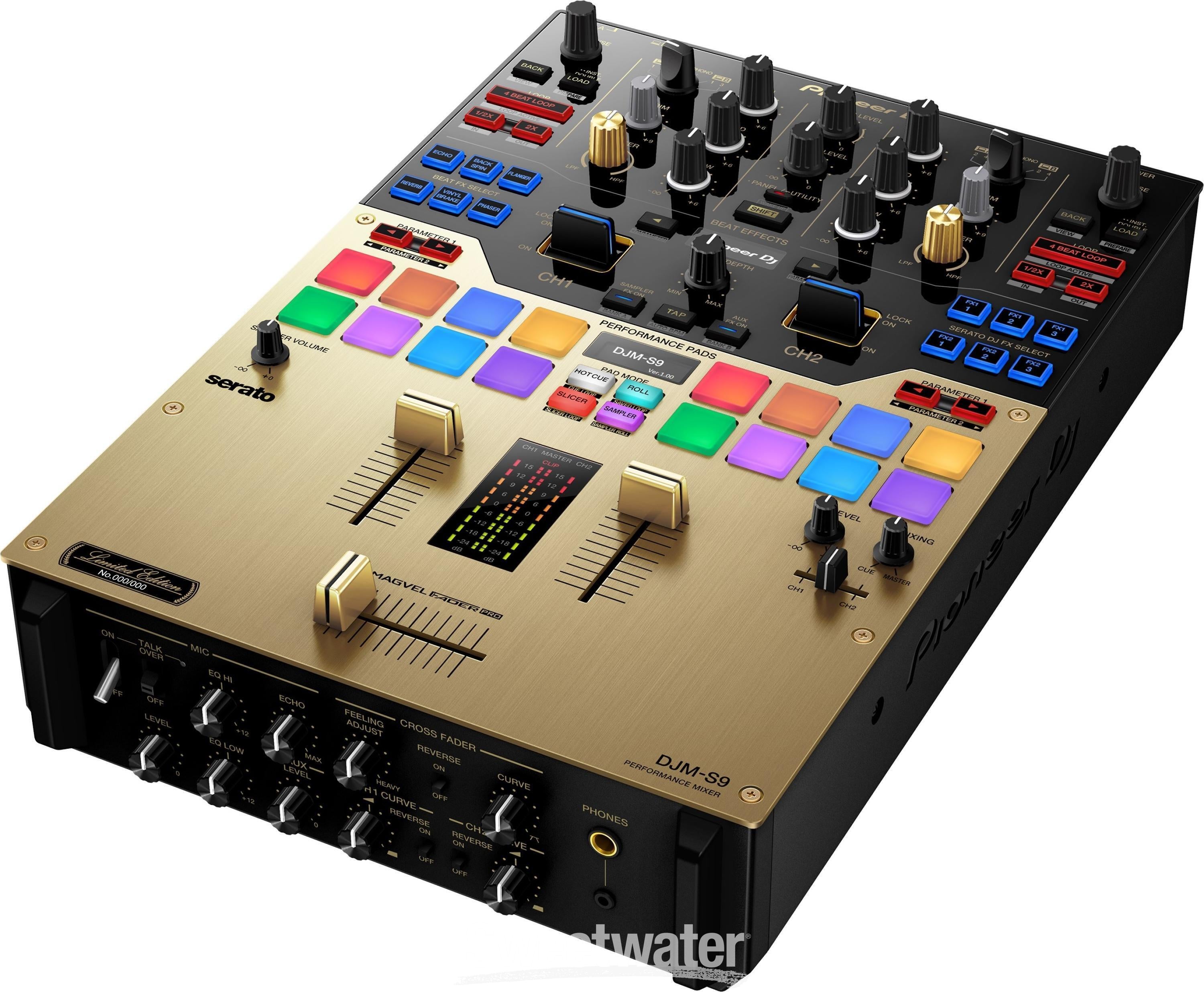 Pioneer DJ DJM-S9 Gold Edition 2-channel Mixer for Serato DJ 