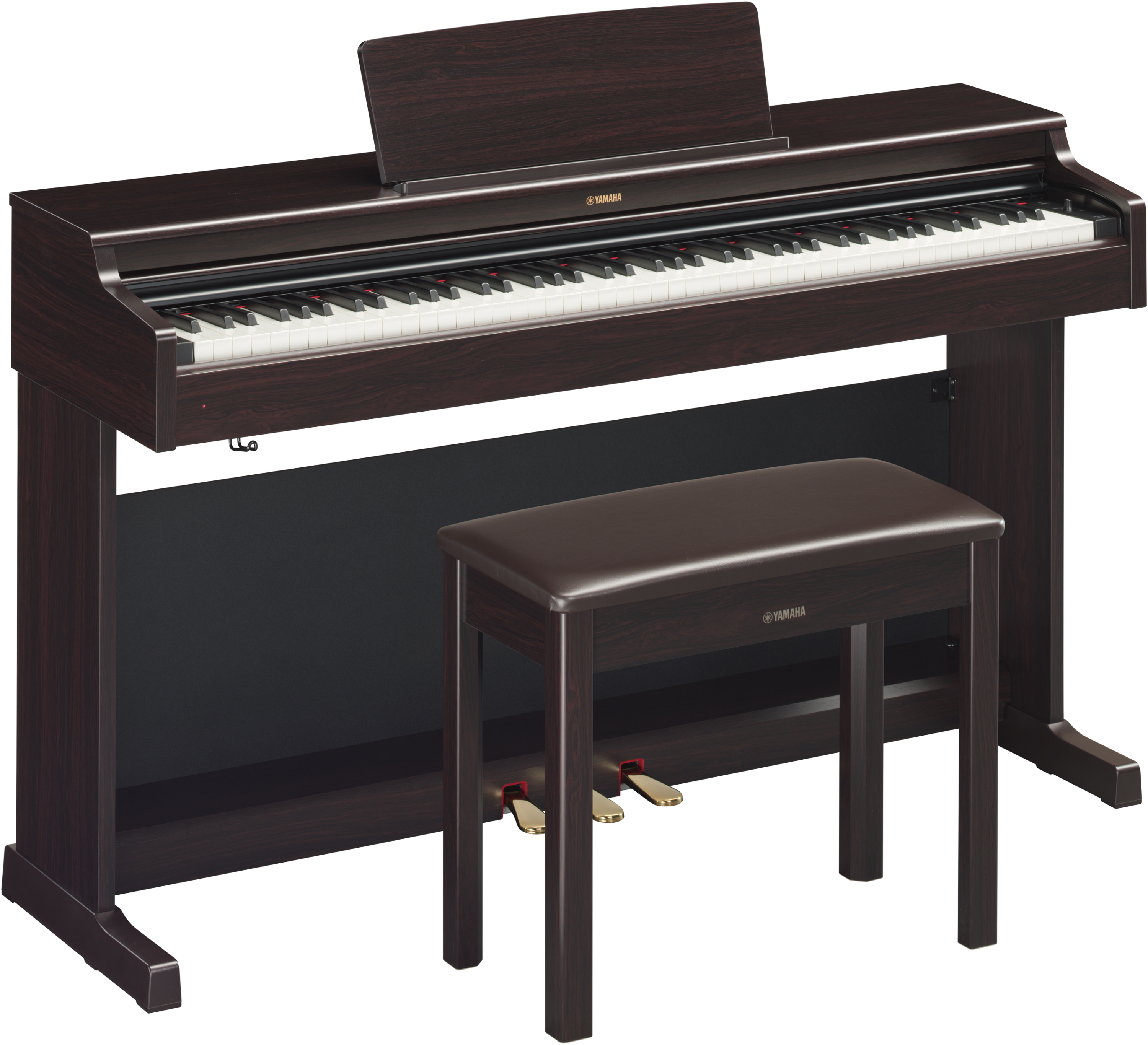 Yamaha Arius YDP-164 Digital Home Piano with Bench - Rosewood