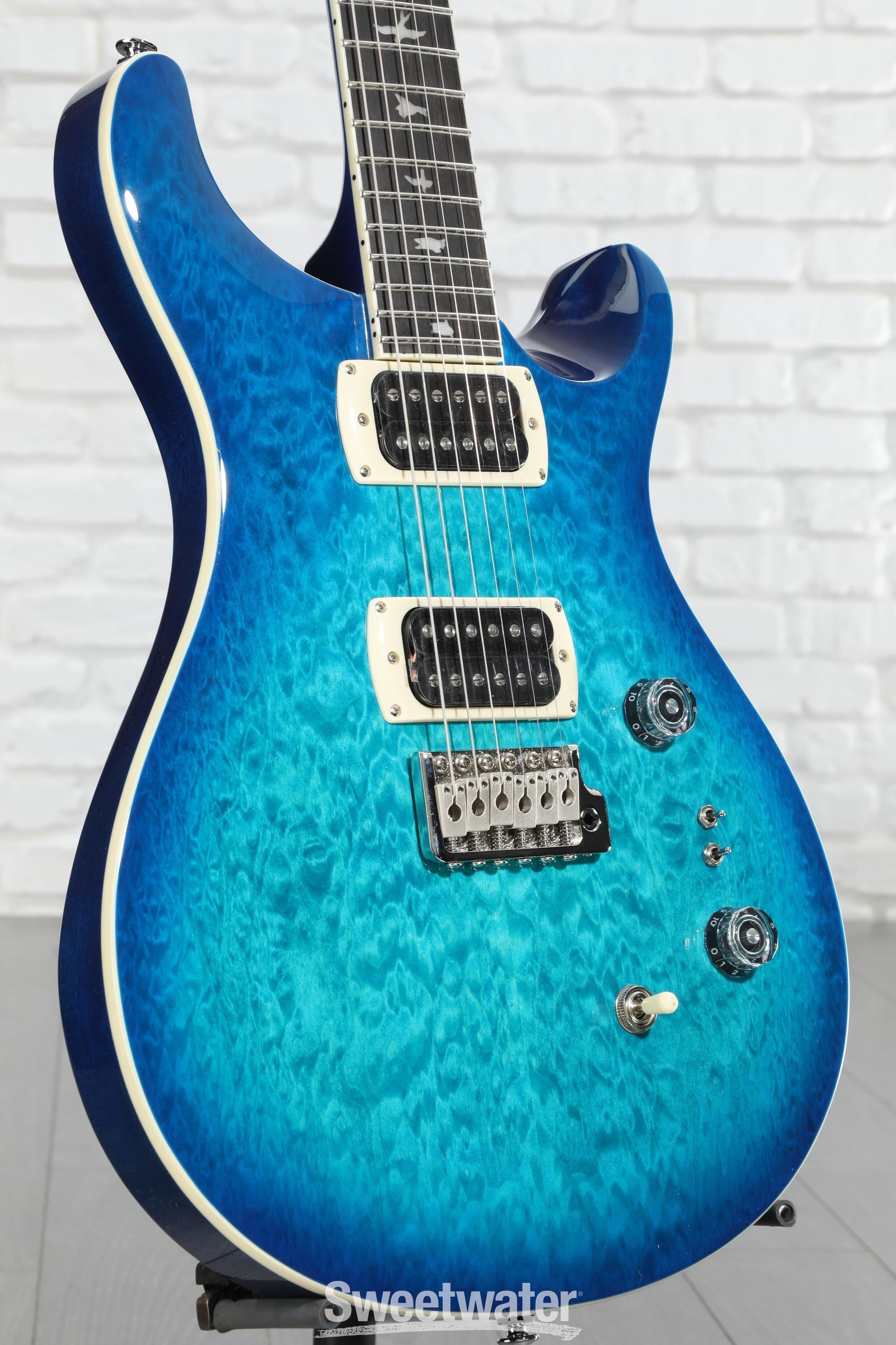 T*i様 PRS SE Custom24-08 Quilt Package PRS SE Custom 24-08 Quilt Package Electric Guitar Lake Blue