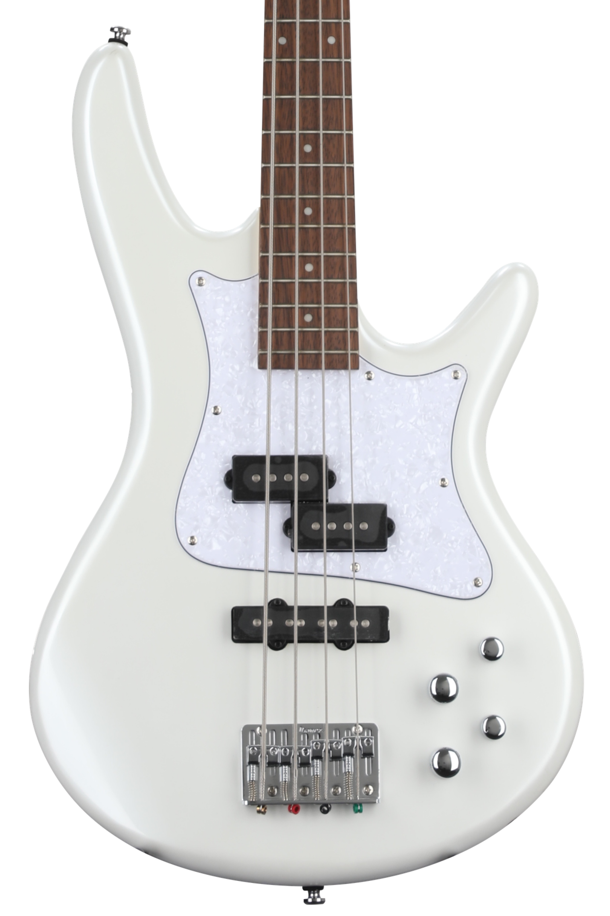 Ibanez Mezzo SRMD200D Bass Guitar - Pearl White | Sweetwater