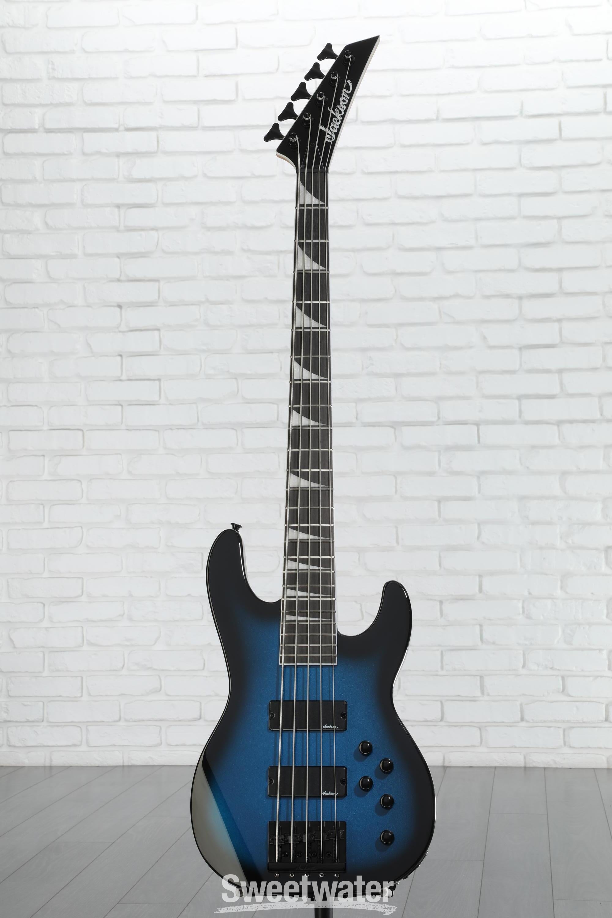 Jackson Concert Bass JS3V - Metallic Blue Burst