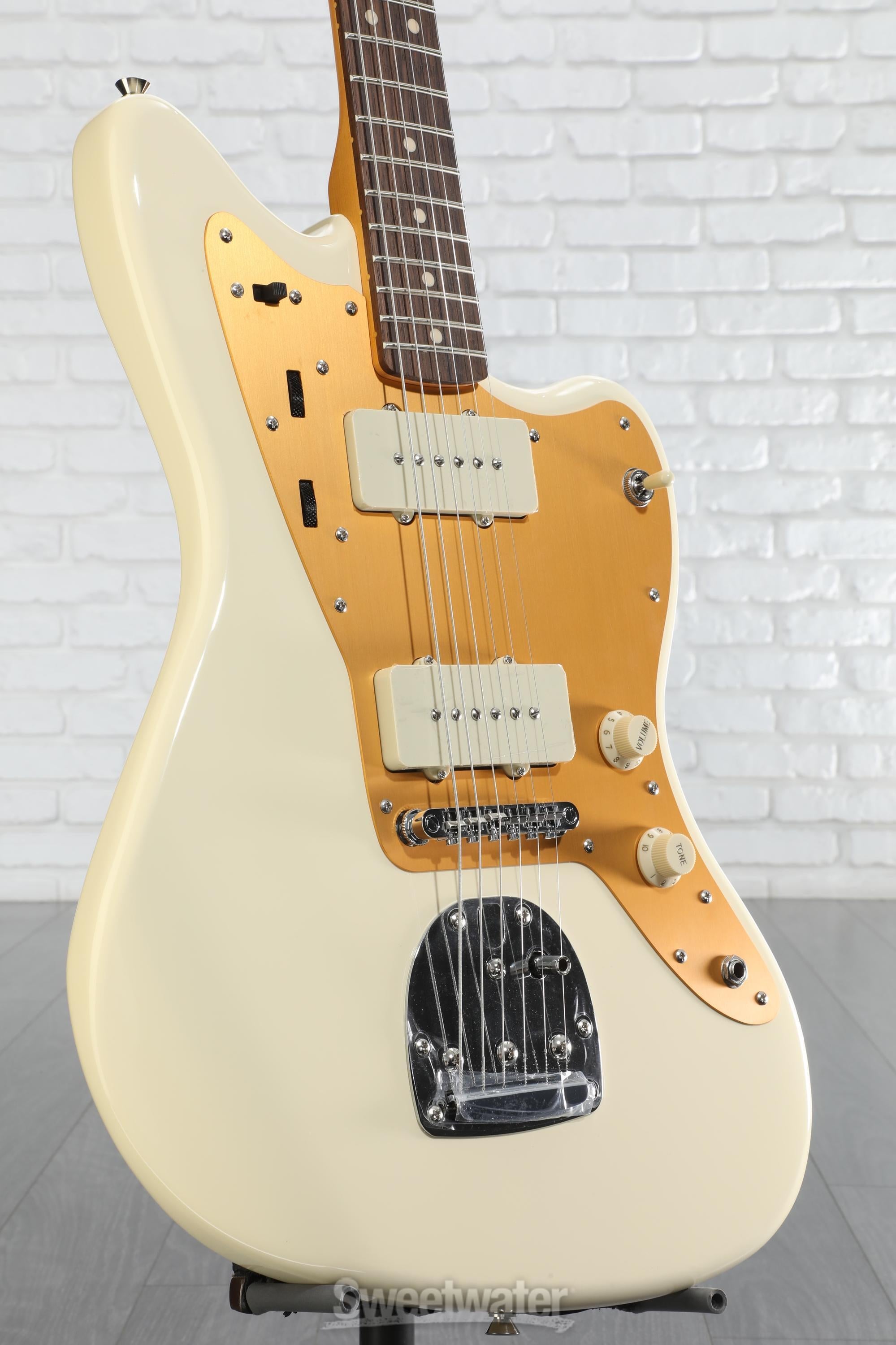 ギター Squier Jazzmaster Squier Vintage Modified Jazzmaster Electric Guitar Olympic