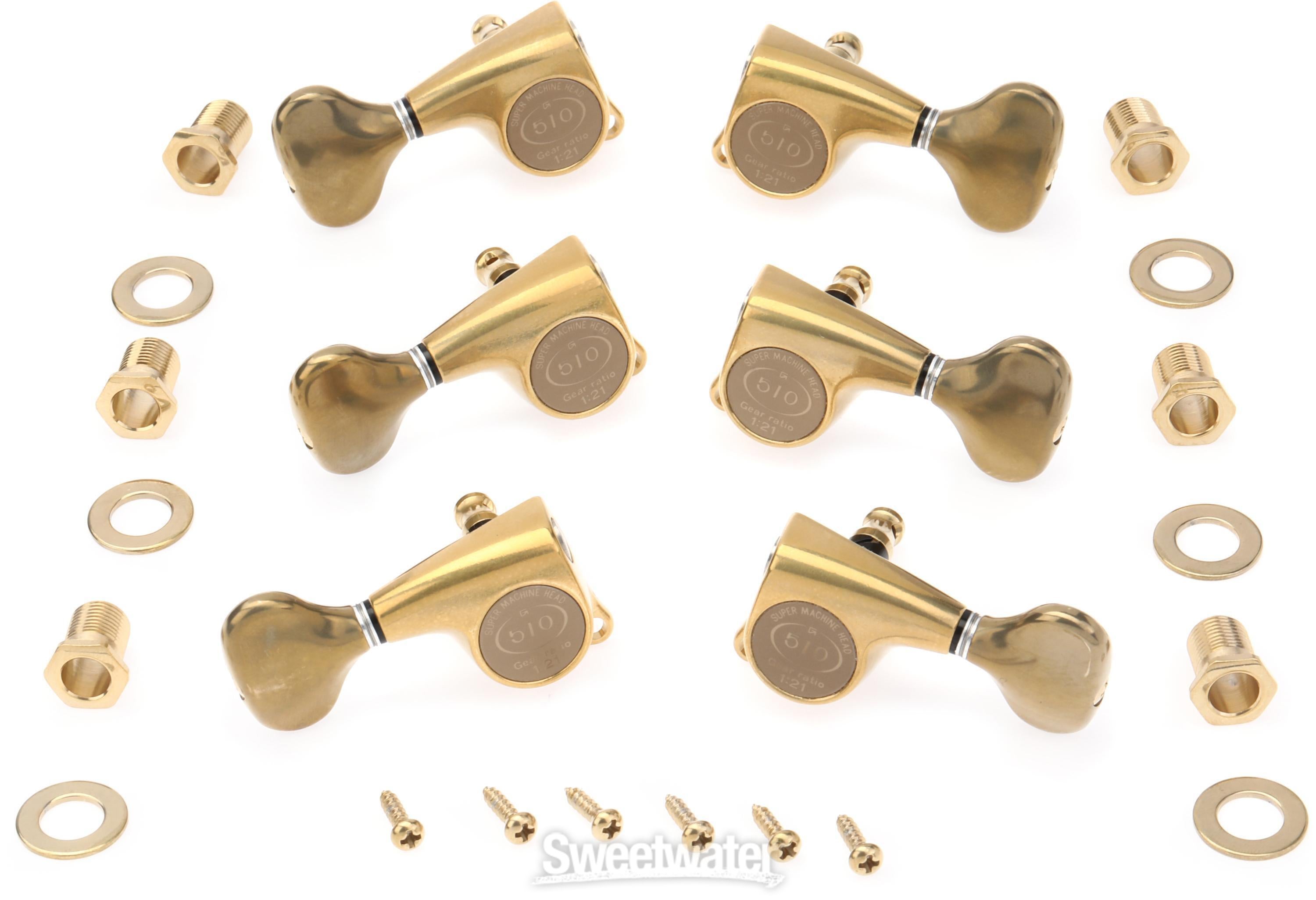 Gotoh SGL510Z-L5 Tuners - 3+3, Gold X | Sweetwater