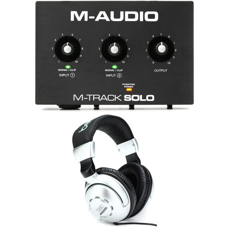 M-AUDIO M-TRACK SOLO - INTERFACE AUDIO - Carte son / interface audio