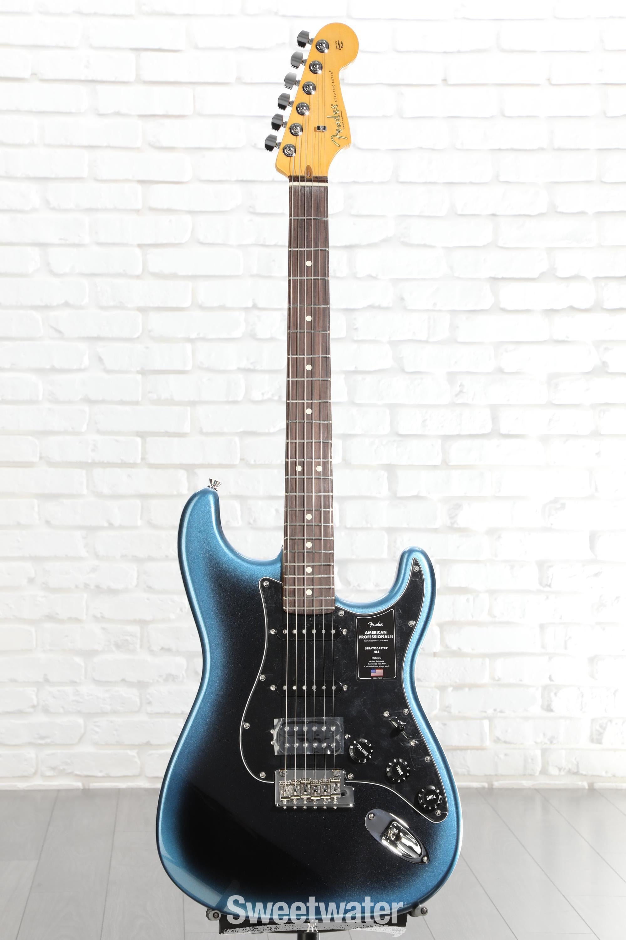 Fender American Professional II Stratocaster HSS Dark Night with