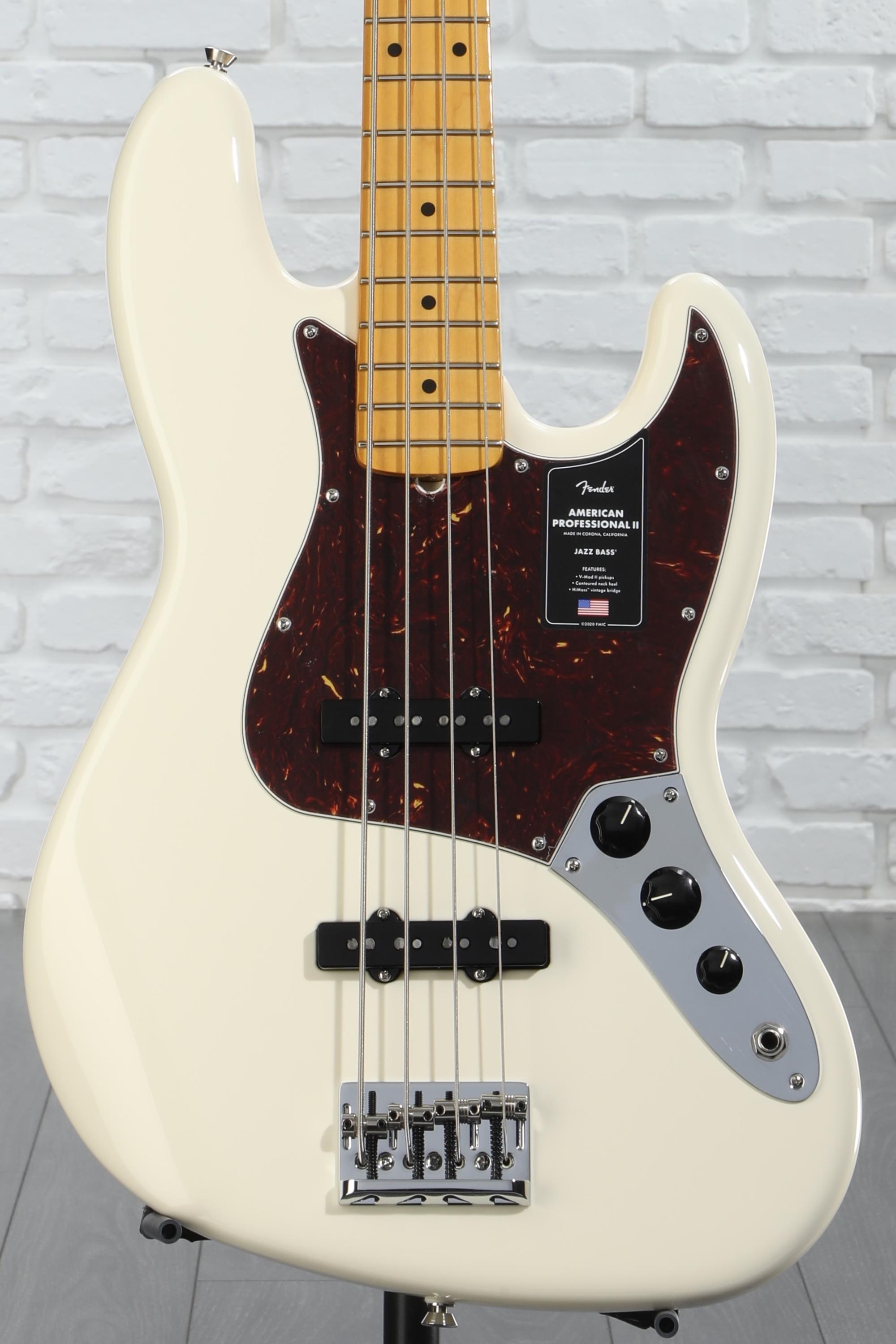 Fender American Professional II Jazz Bass - Olympic White