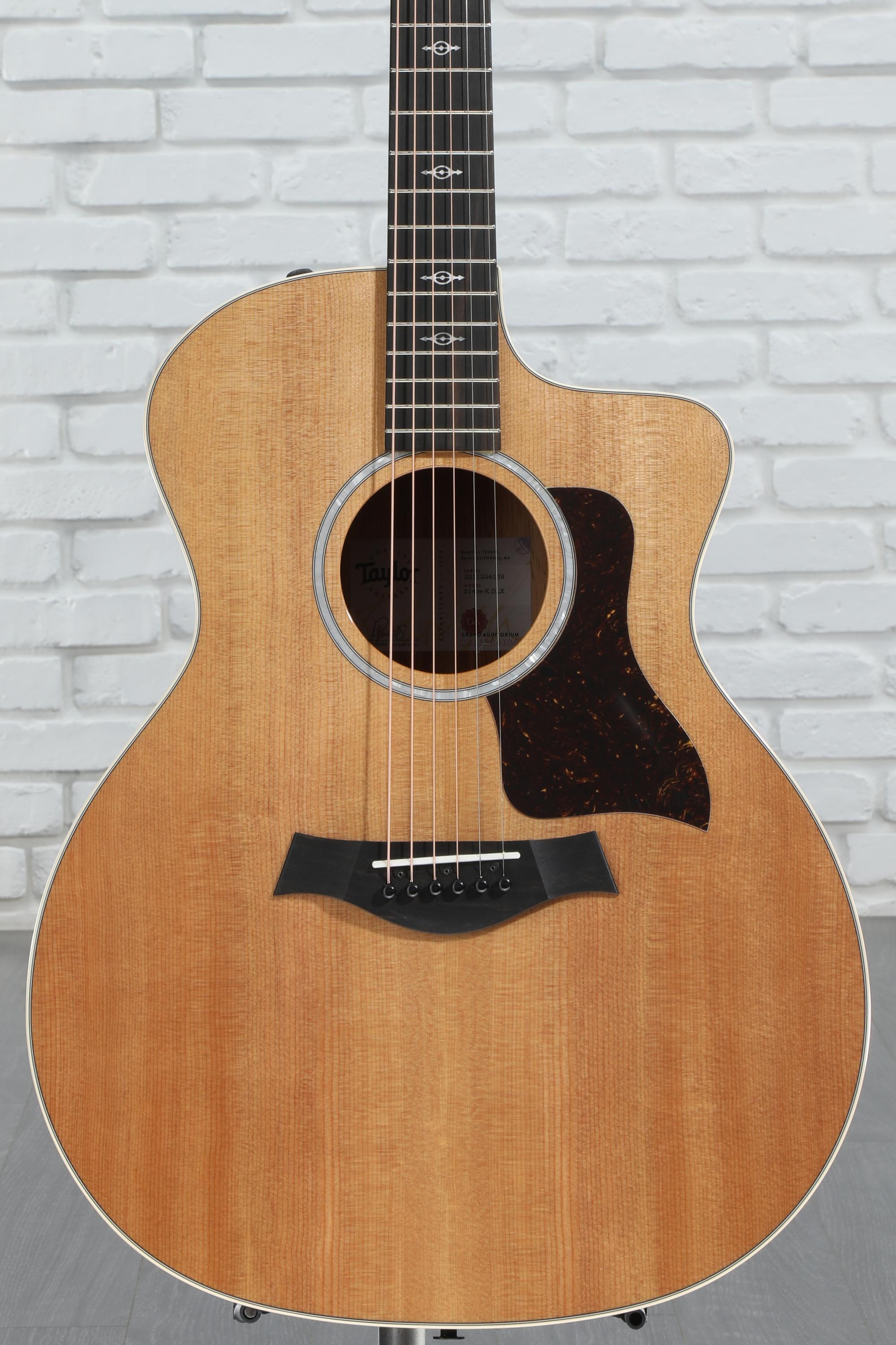 テイラー 214ce DLX Fawley Music - Taylor 214ce-DLX Grand Auditorium Acoustic-Electric