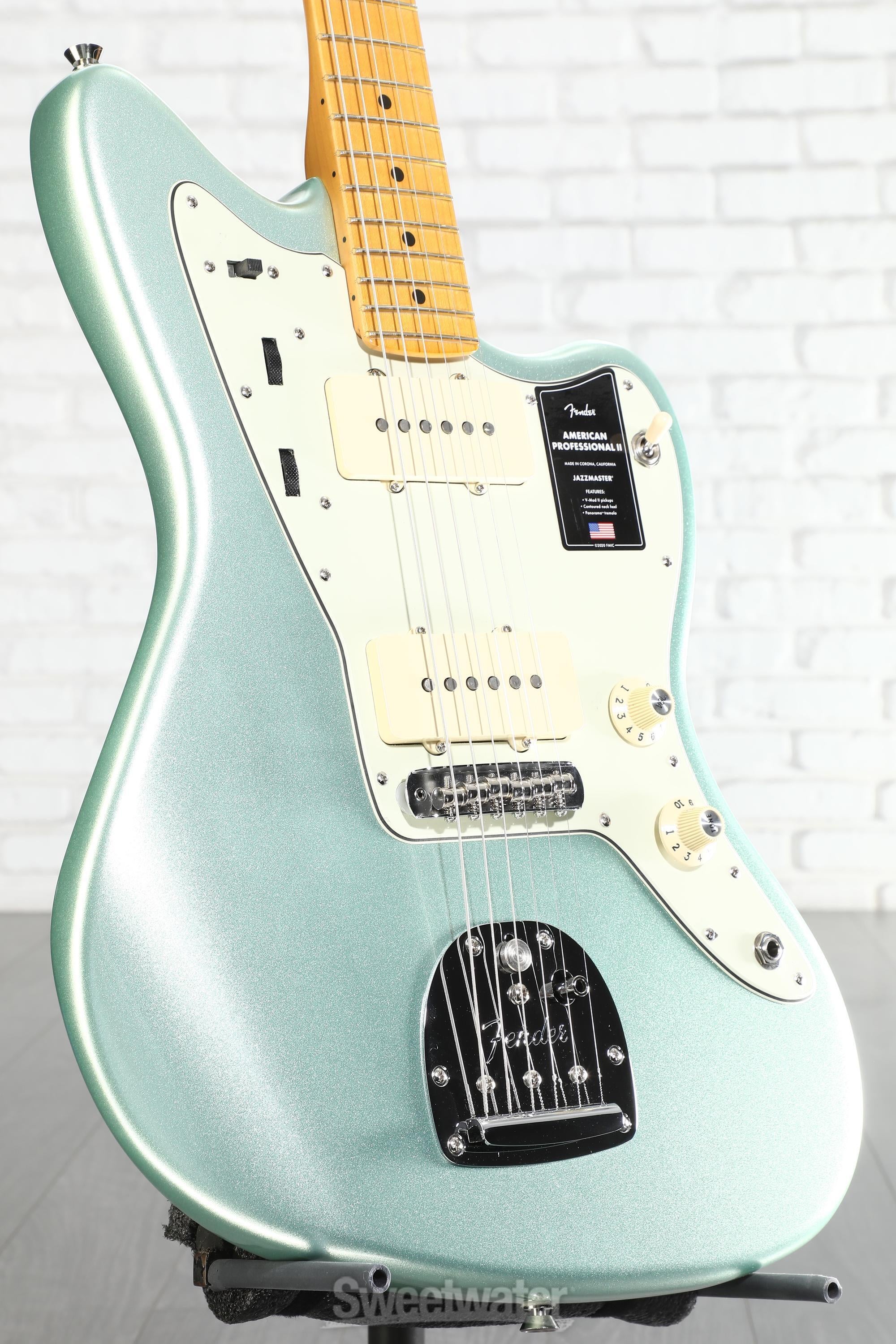 Fender American Professional II Jazzmaster - Mystic Surf Green