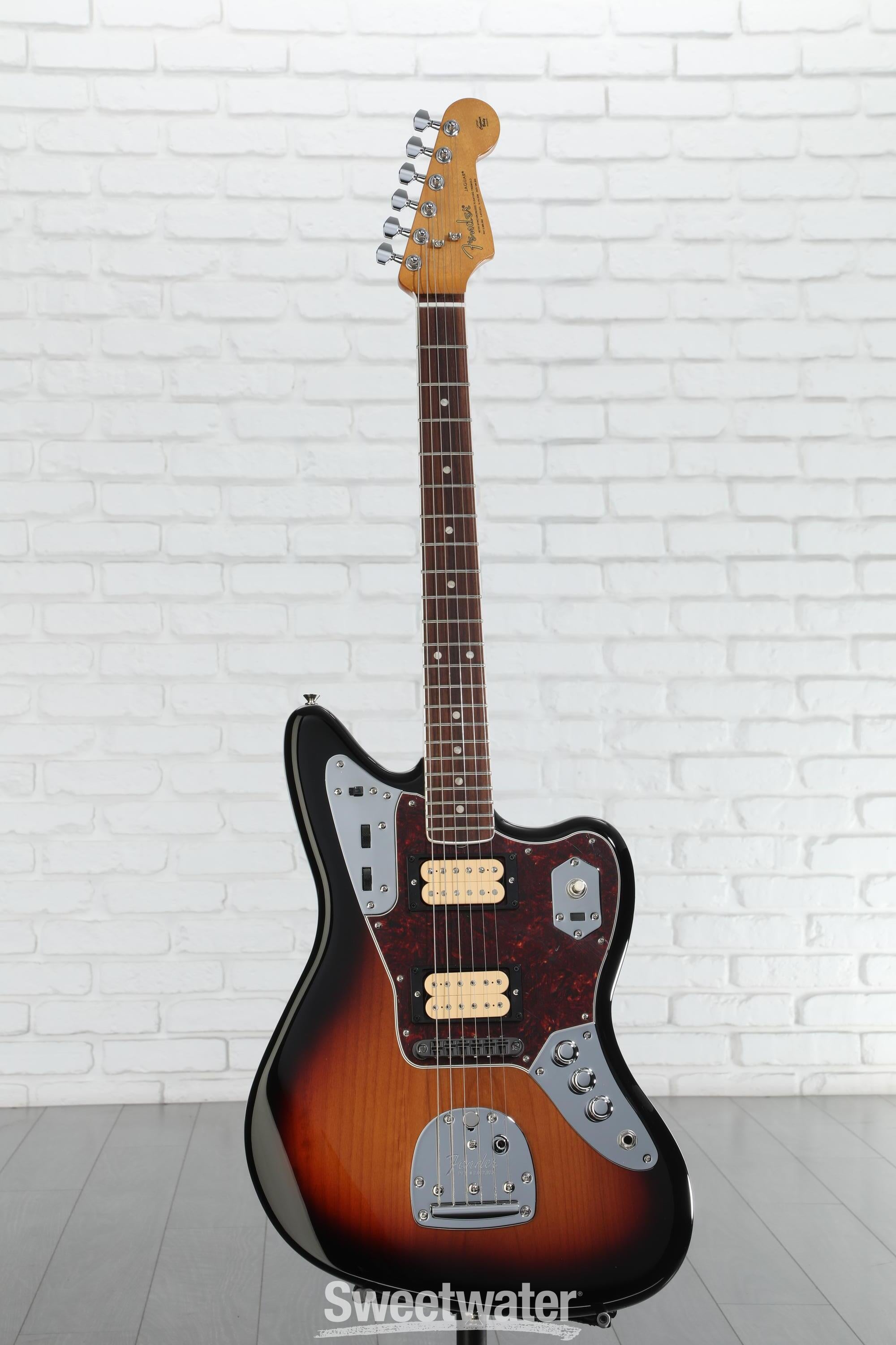 Fender Kurt Cobain Jaguar Electric Guitar - 3-Tone Sunburst