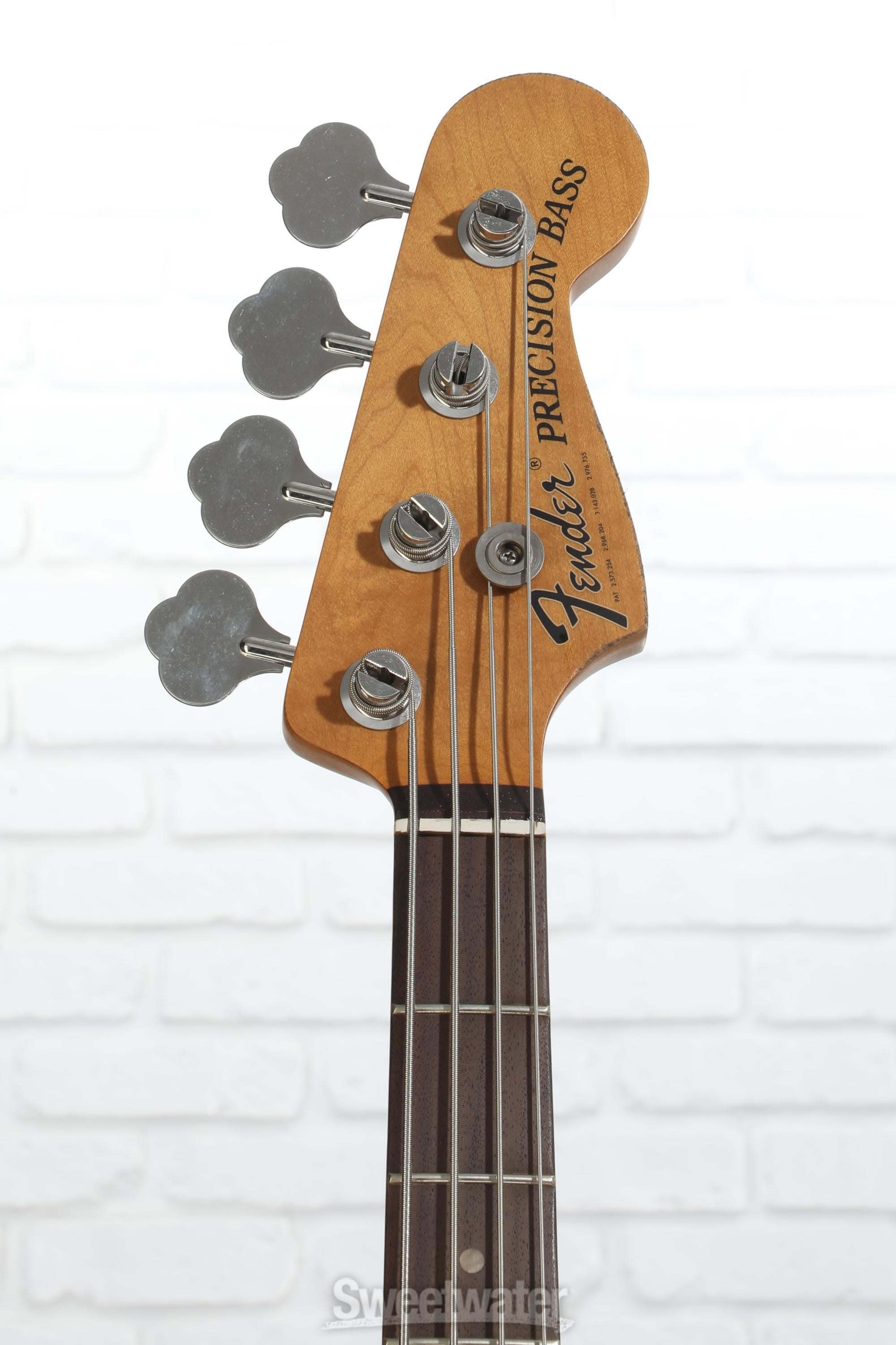 Fender Nate Mendel Precision Bass - Road Worn Candy Apple