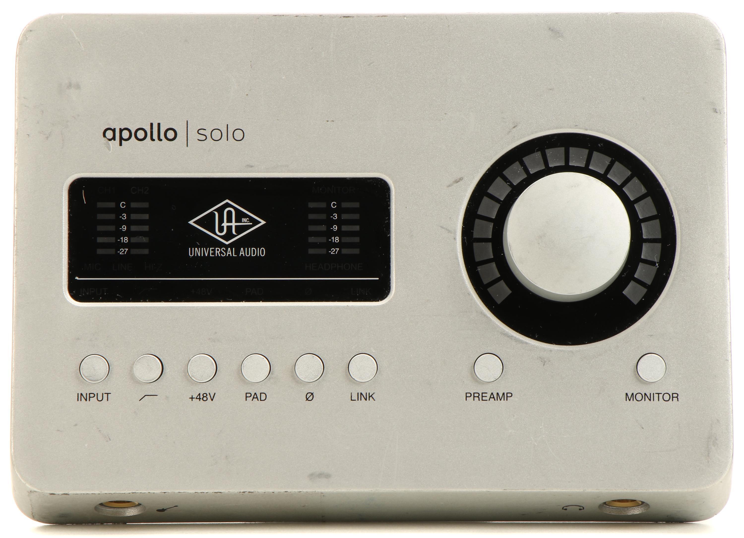 Universal Audio Apollo Solo Heritage Edition Thunderbolt 3 Audio