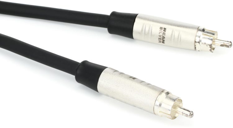 Unbalanced Cables: RCA to RCA - Sweetwater