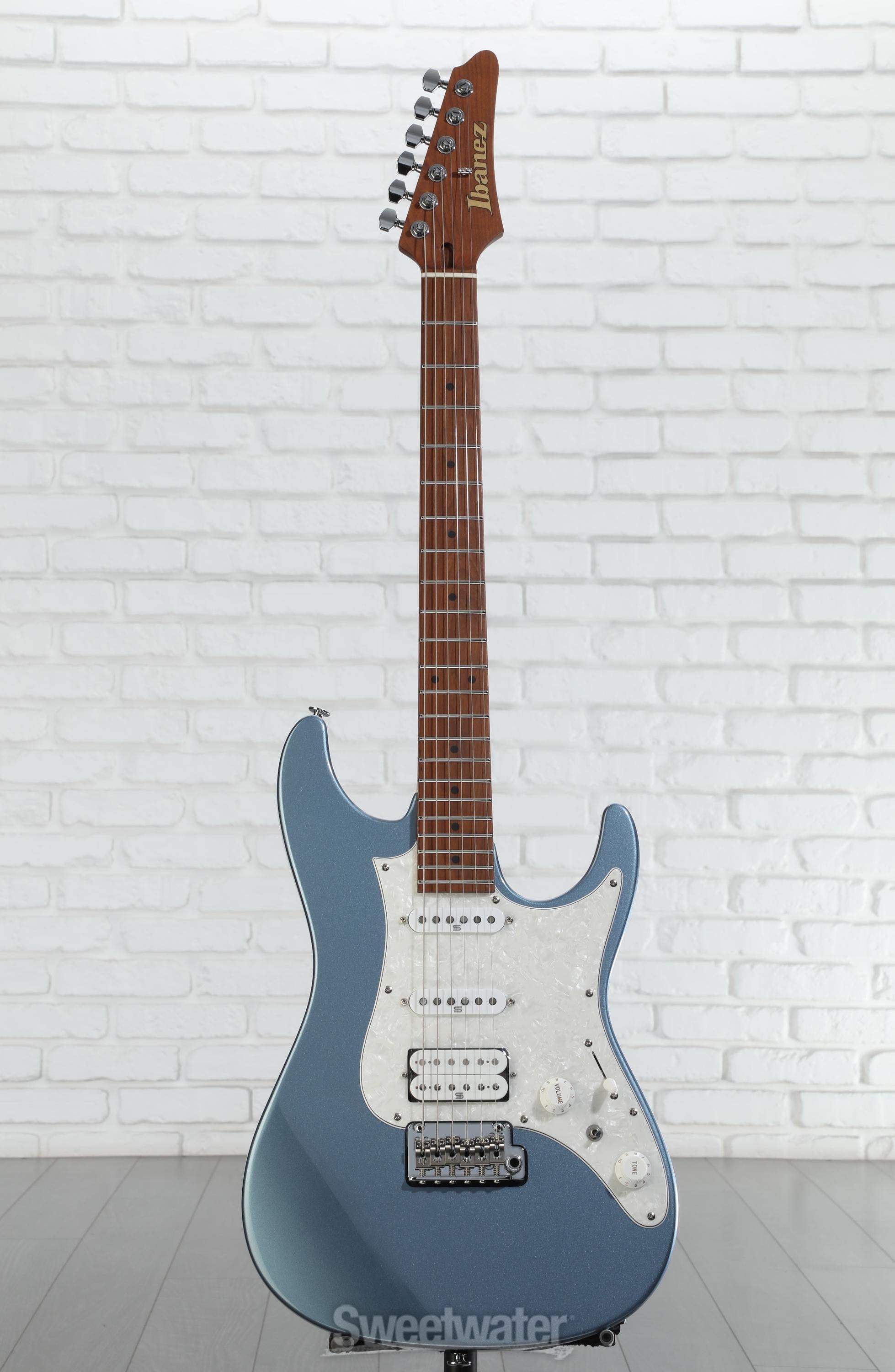 Ibanez Prestige AZ2204 - Ice Blue Metallic | Sweetwater