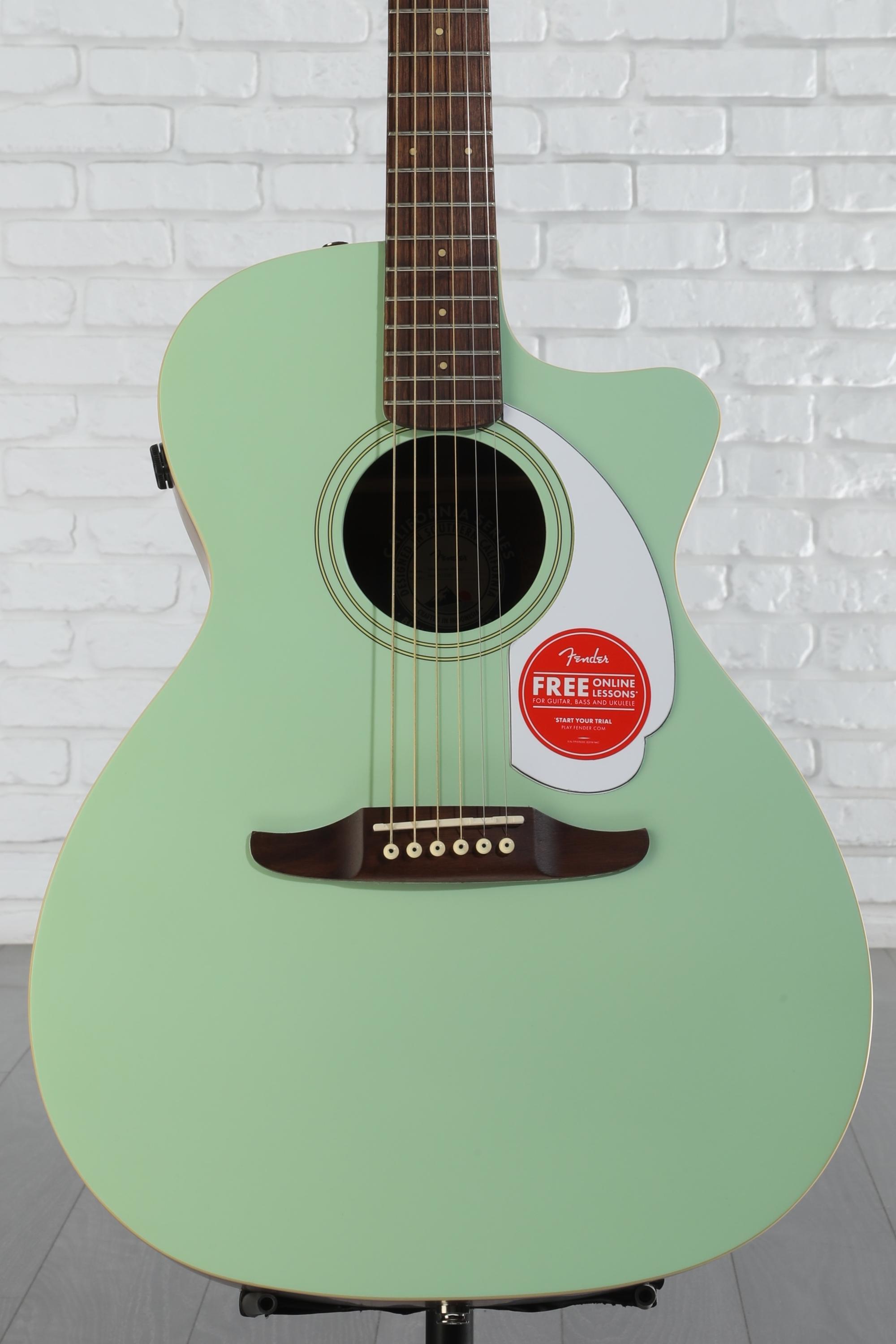 ギター Fender Acoustic Guitar Newporter Player Fender Newporter Player Acoustic-electric Guitar - Surf