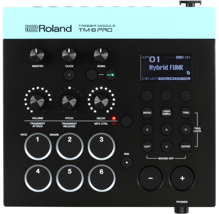 Roland TM-6 Pro Drum Trigger Module | Sweetwater 