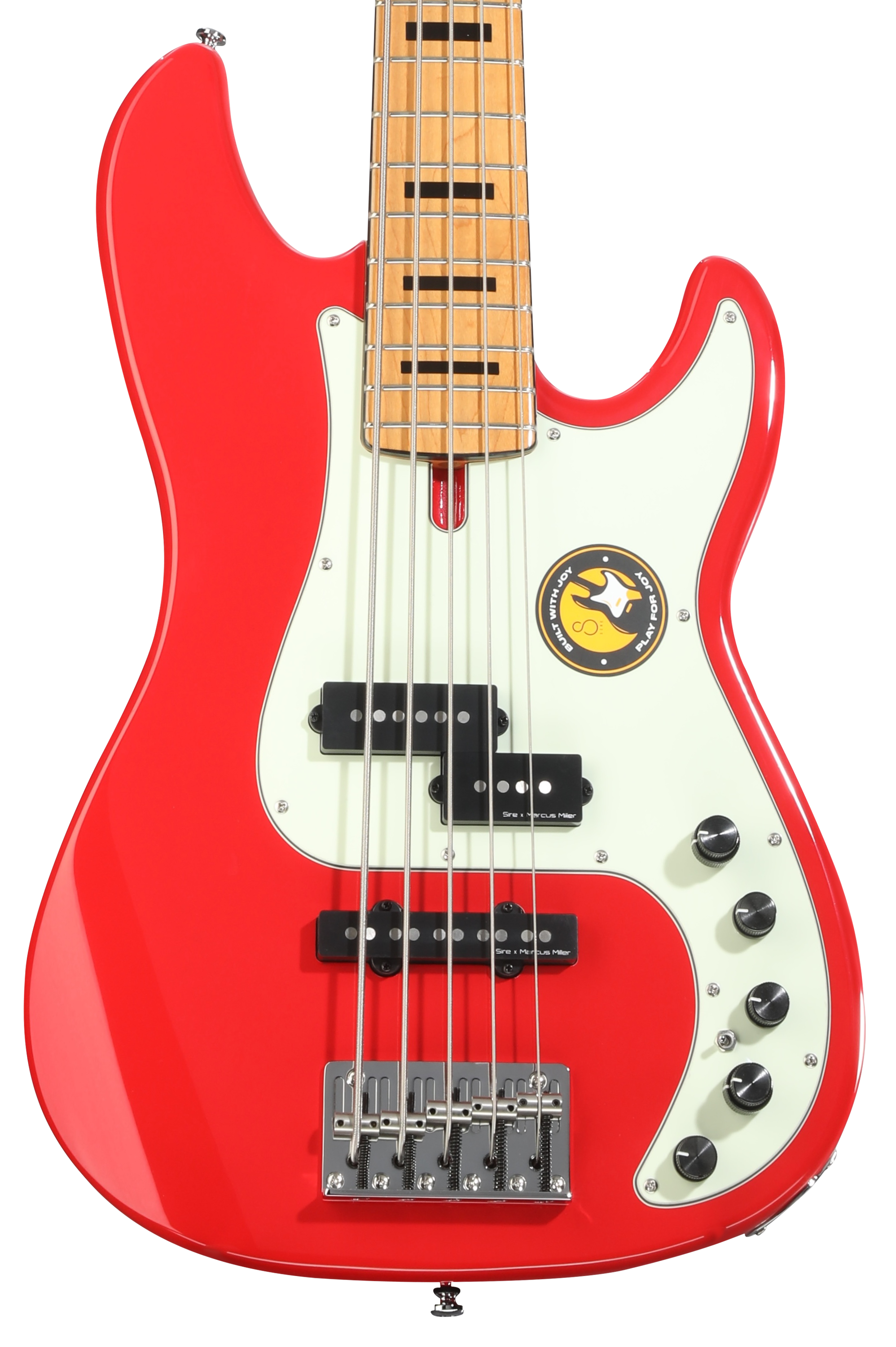 Sire Marcus Miller P7 5-string Electric Bass Guitar - Dakota Red