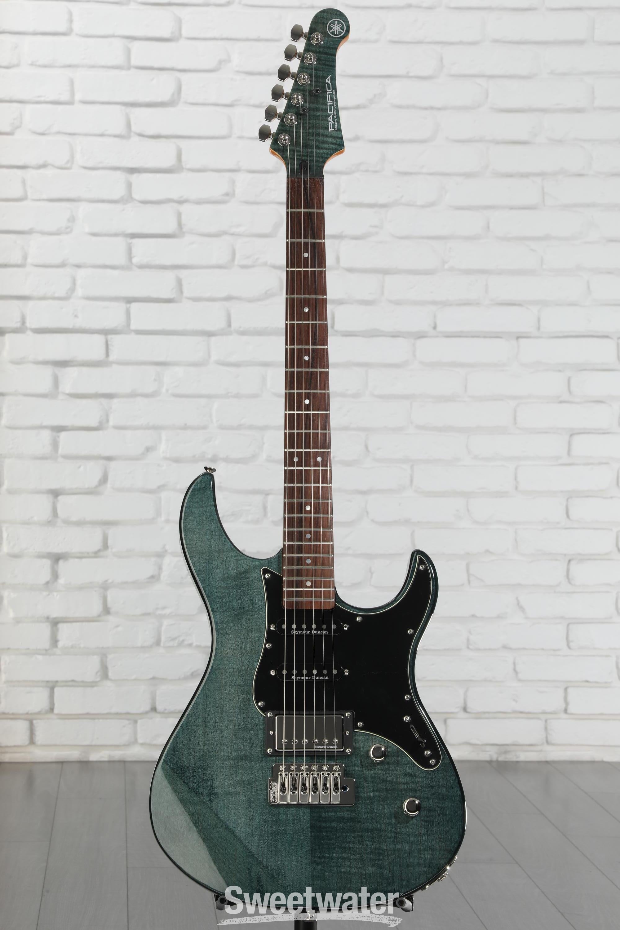 ギター YAMAHA pacifca 612 VII FM IDB Yamaha Pacifica PAC612VIIFM Electric Guitar - Indigo Blue