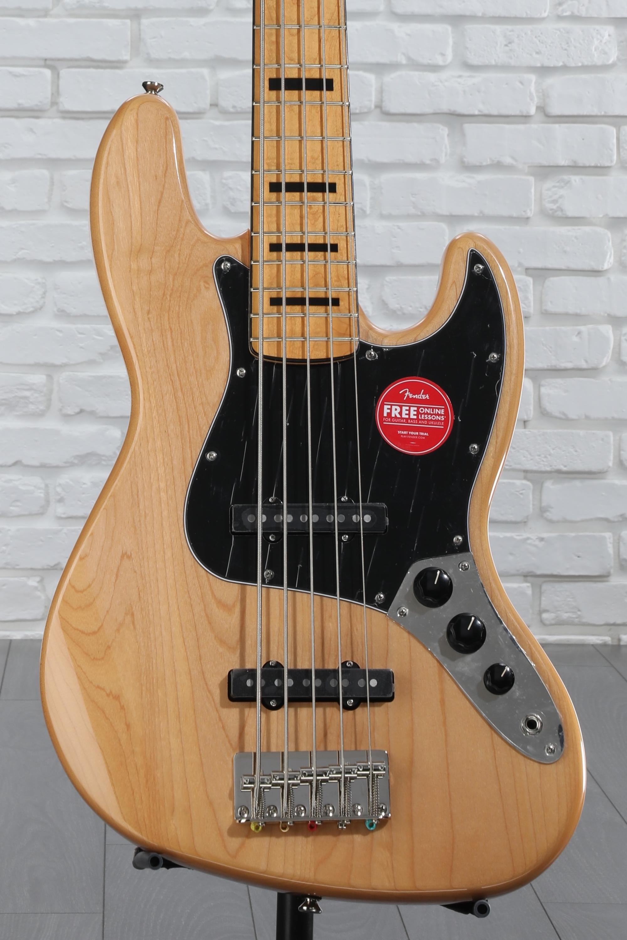 ベース squier classic vibe 70s jazz bass v Squier Classic Vibe '70s Jazz Bass V 5-String Bass Guitar