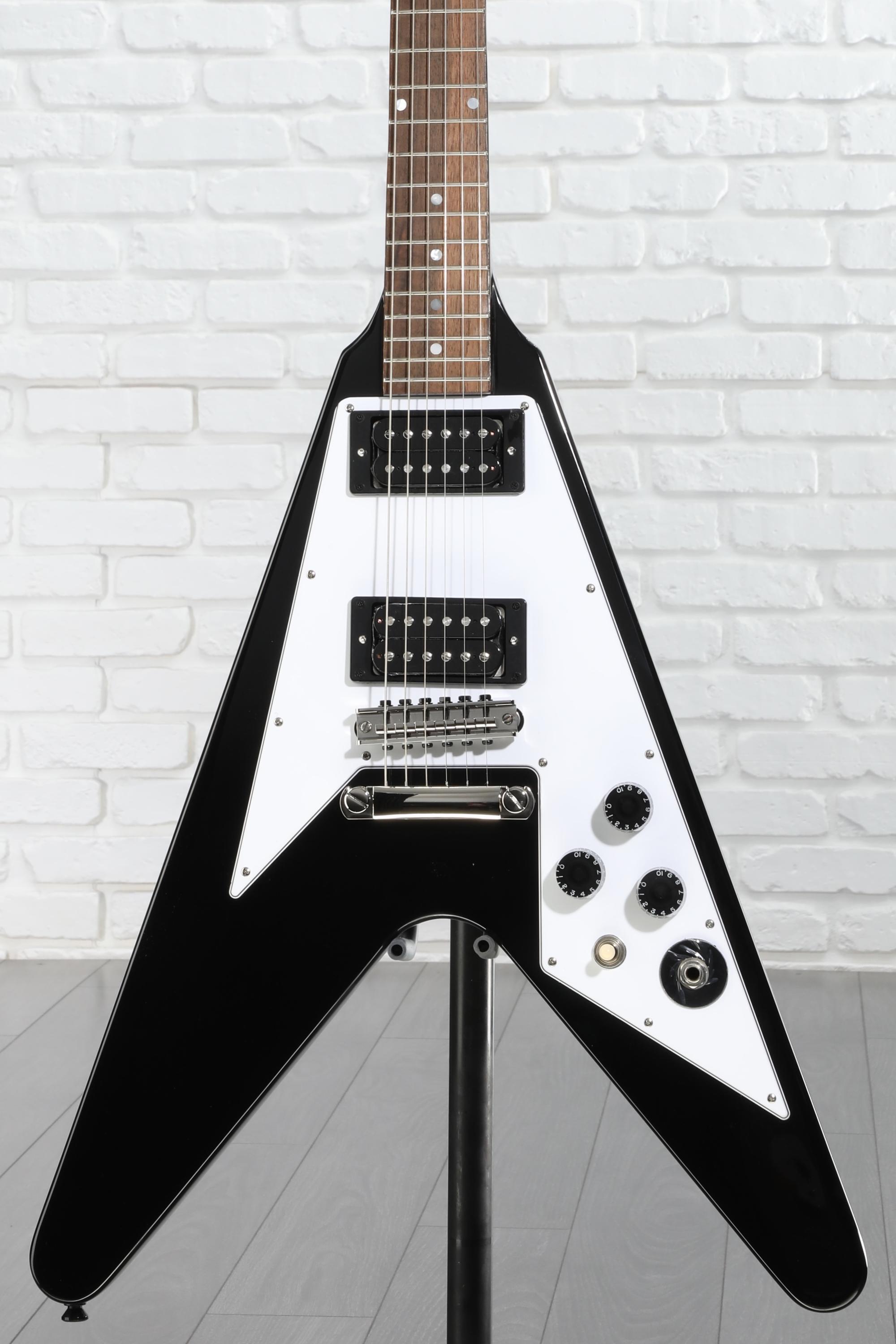 Epiphone Kirk Hammett 1979 Flying V Electric Guitar - Ebony