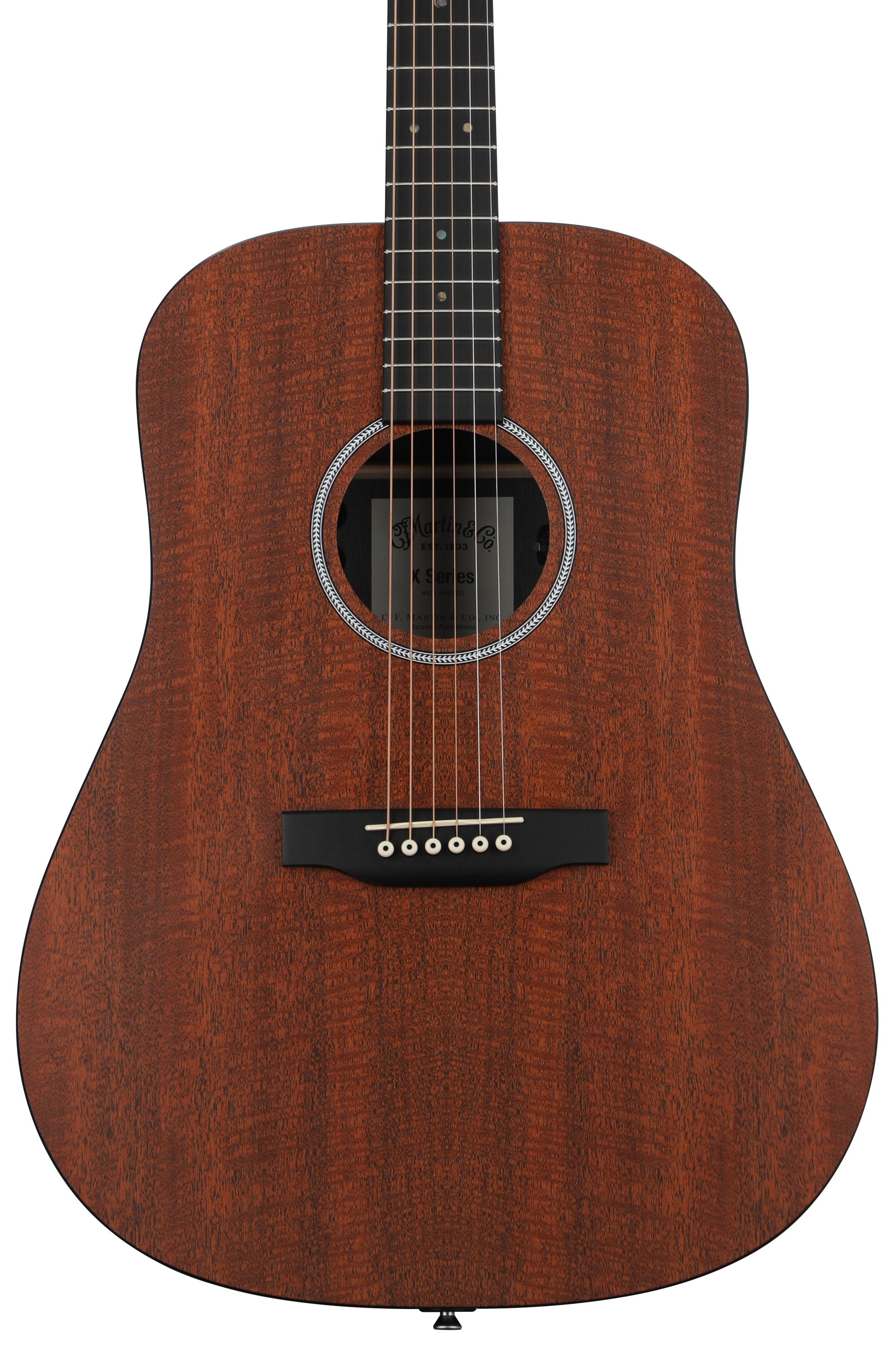 Martin DCX1AE Macassar - Natural | Sweetwater