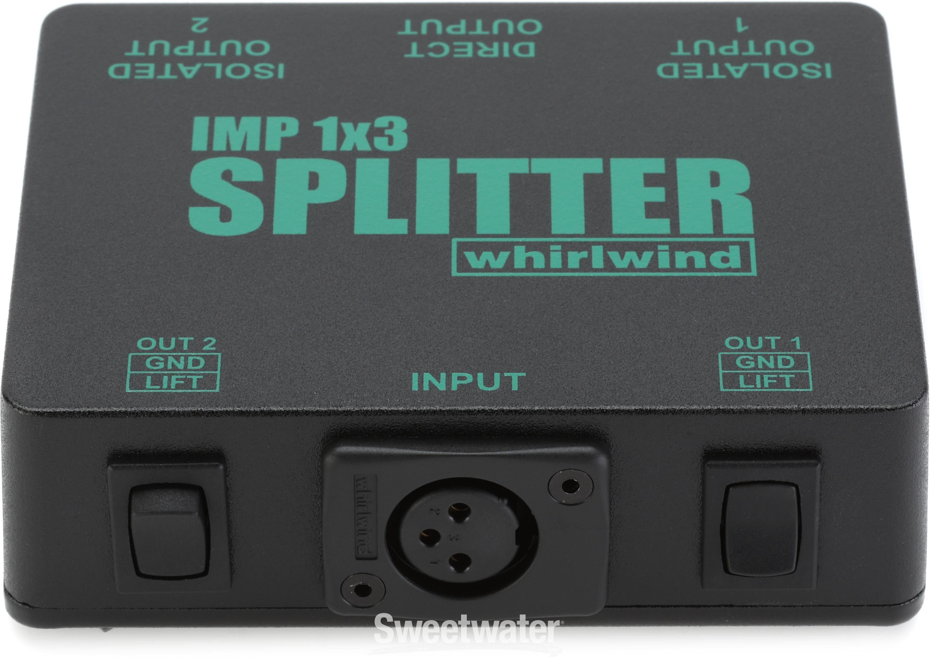 Whirlwind SP1X3 1 In 3 Out Microphone Splitter