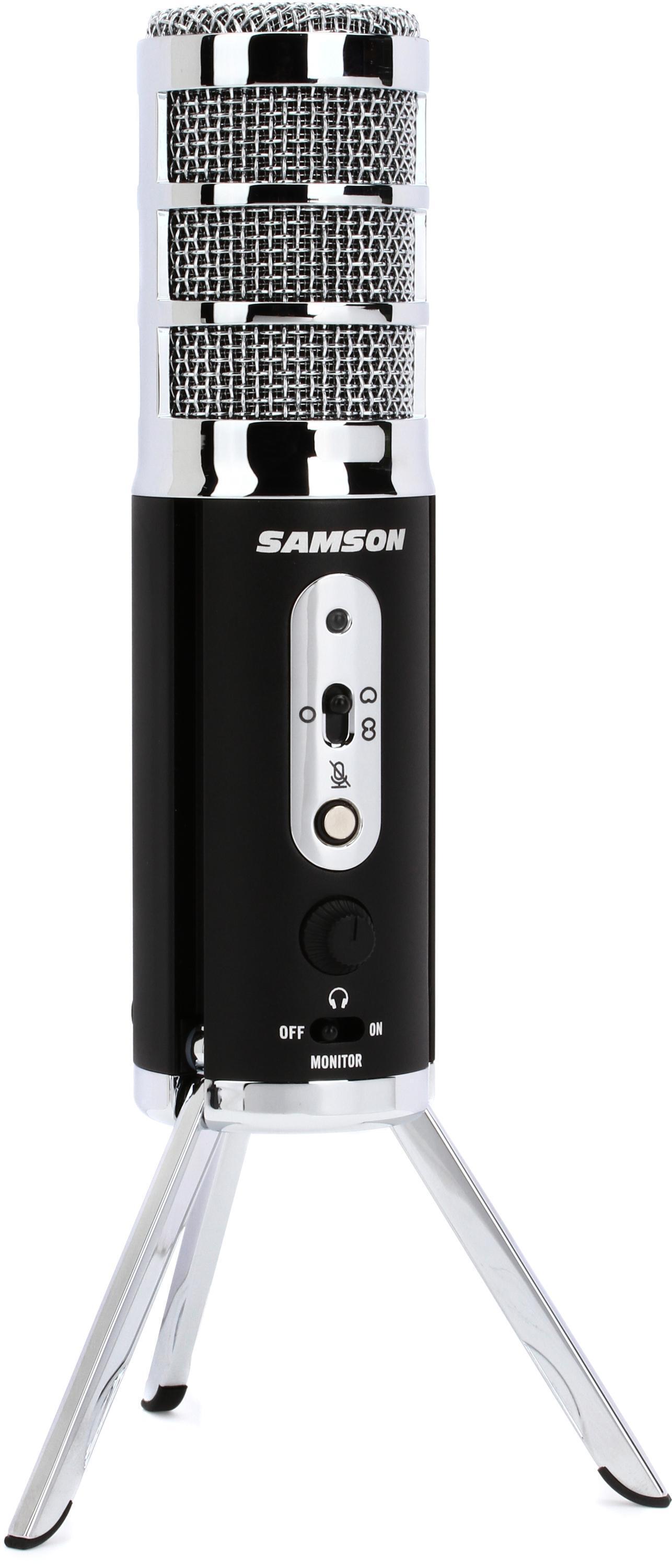 Samson Satellite Desktop USB/iOS Broadcast Microphone | Sweetwater