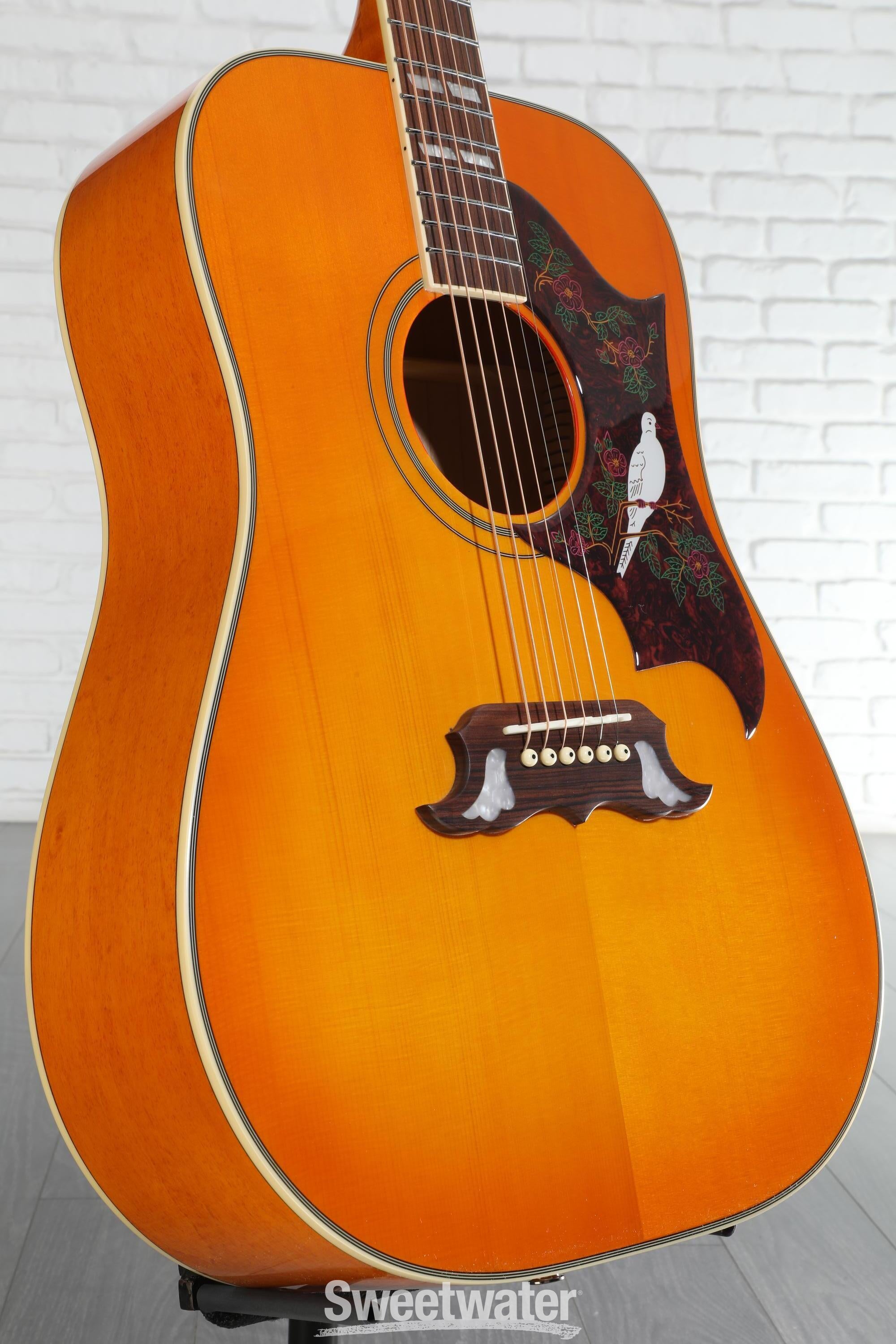 Epiphone Dove Studio Acoustic-electric Guitar - Violin Burst