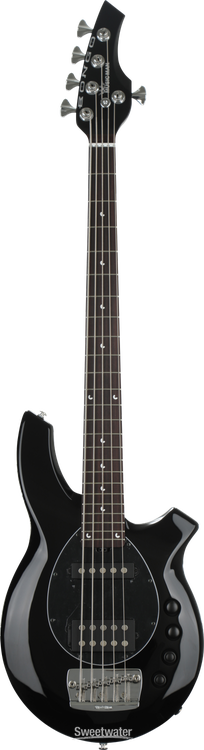 Ernie Ball Music Man Bongo 5 HS - Black | Sweetwater