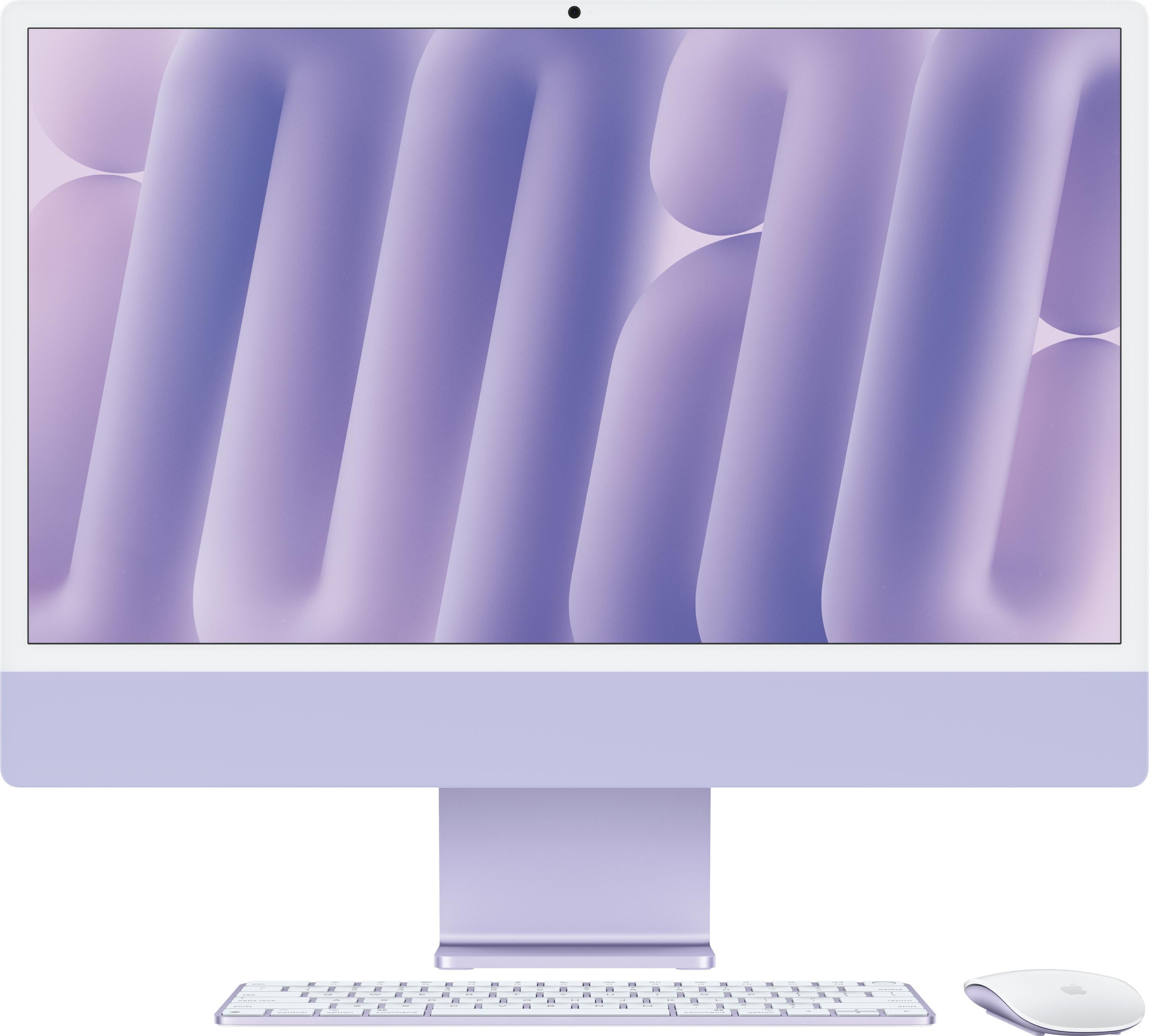 【美品・訳あり】 カスタムモデル 24インチ M1 iMac パープル iMac 24インチ2021 パープル