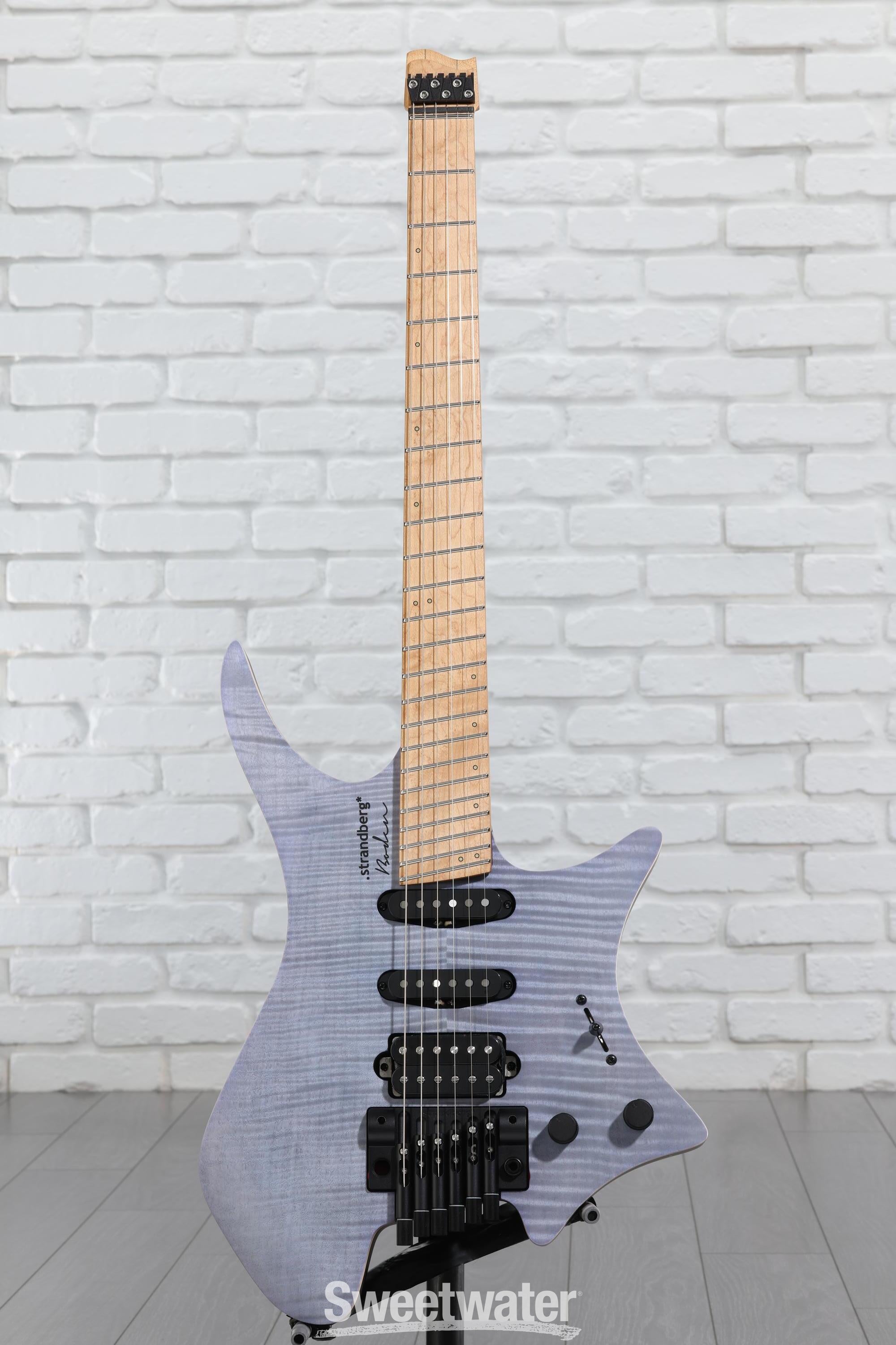 Strandberg Boden Standard NX 6 Tremolo Electric Guitar - Trans Blue