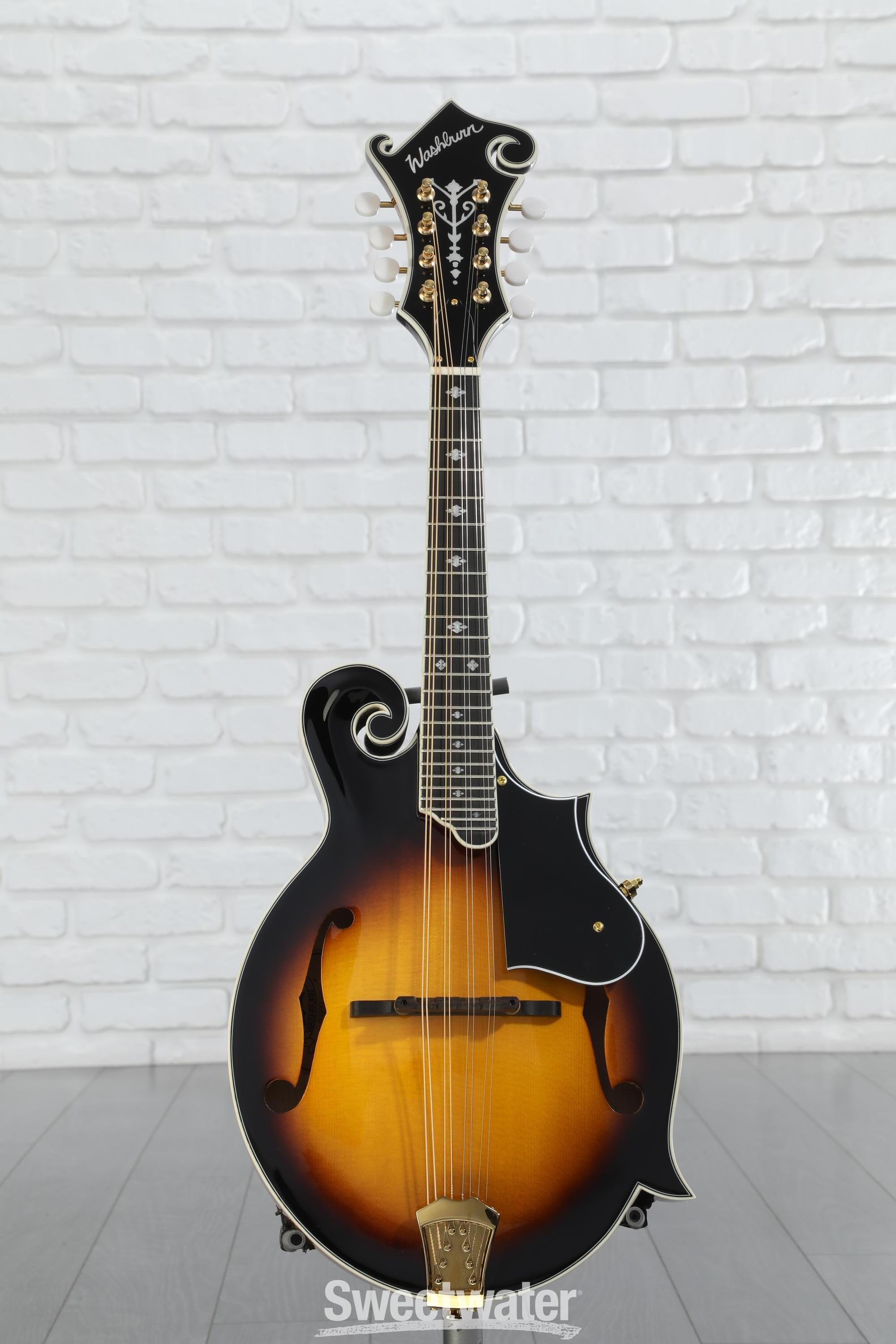 ジャンク　Washburn Americana M3E Sunburst Washburn Americana M3E-PACK Mandolin Pack | Sweetwater