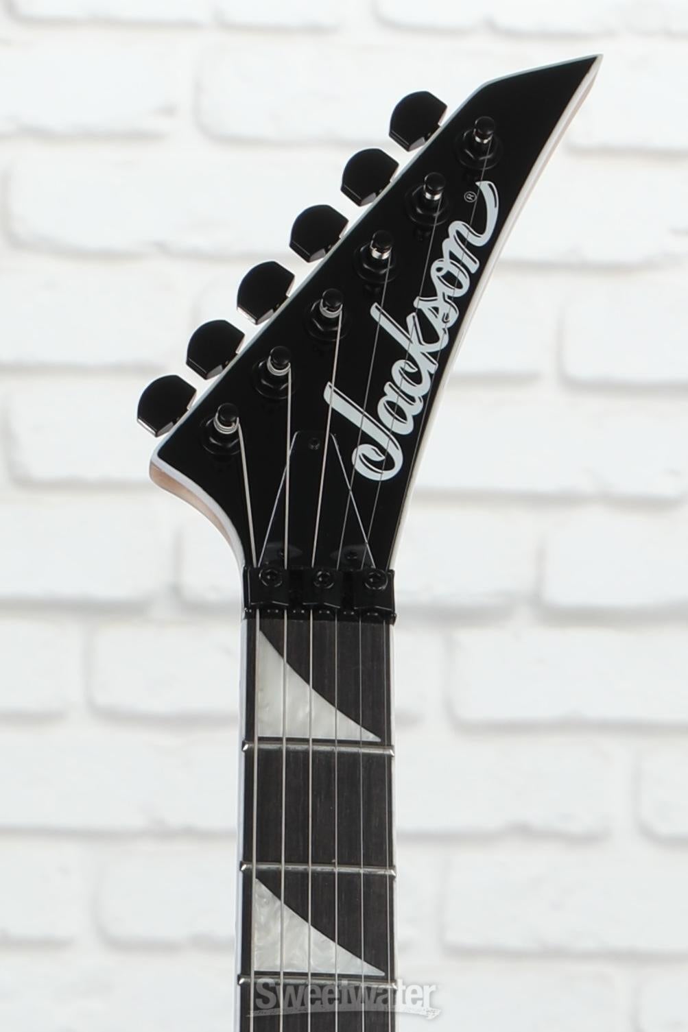 Jackson Rhoads JS32 Electric Guitar - Black with White Bevels