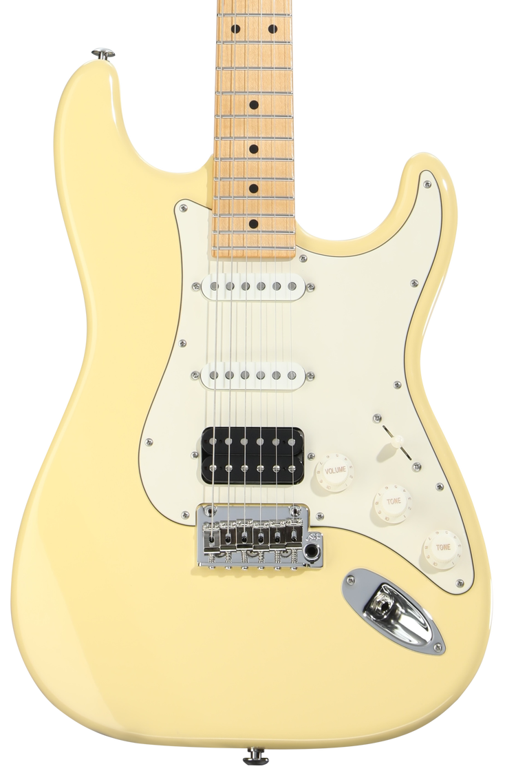 Suhr Classic S Antique Electric Guitar - Vintage Yellow, HSS