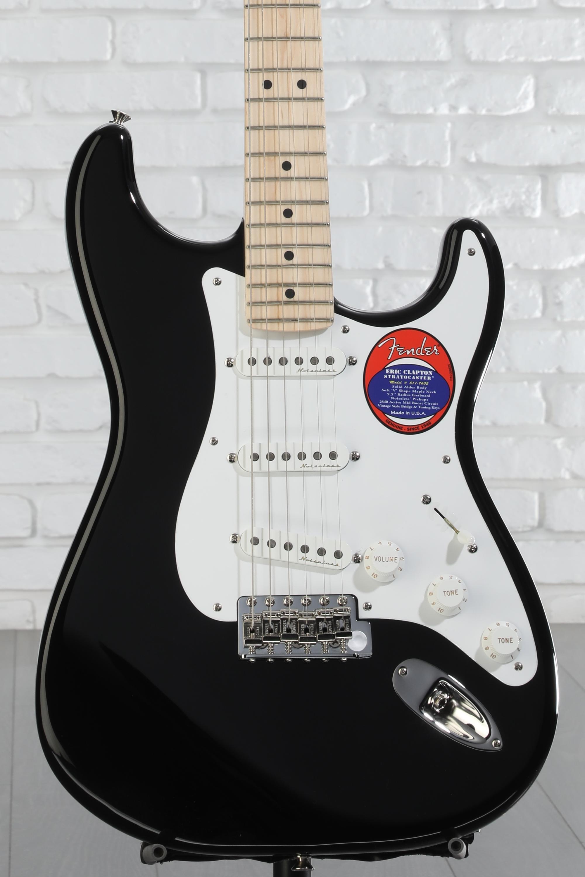 ギター Fender USA Stratocaster Blackie Electric Guitar Fender Stratocaster Blackie Eric Clapton