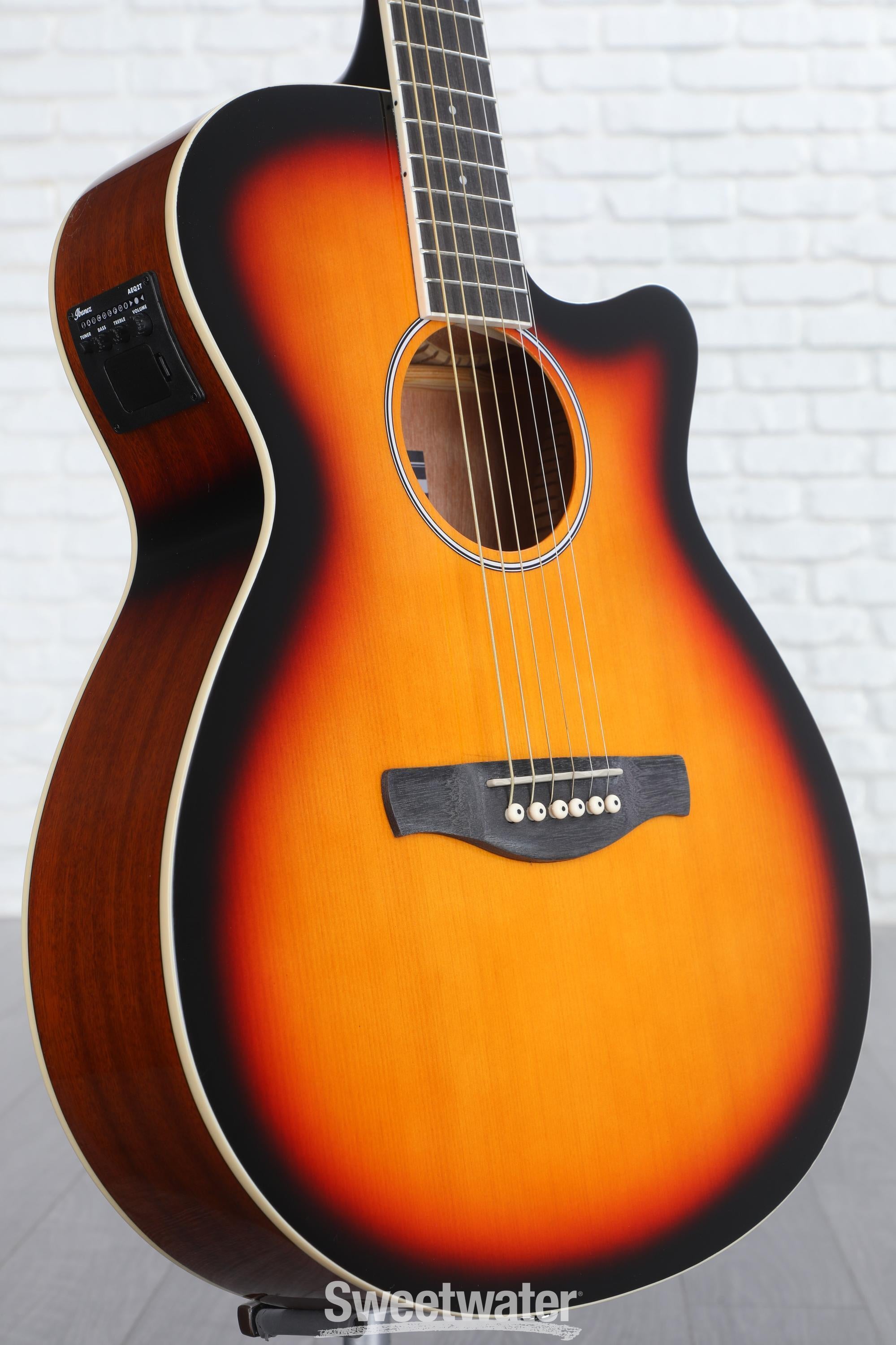 Ibanez acoustic outlet guitar sunburst