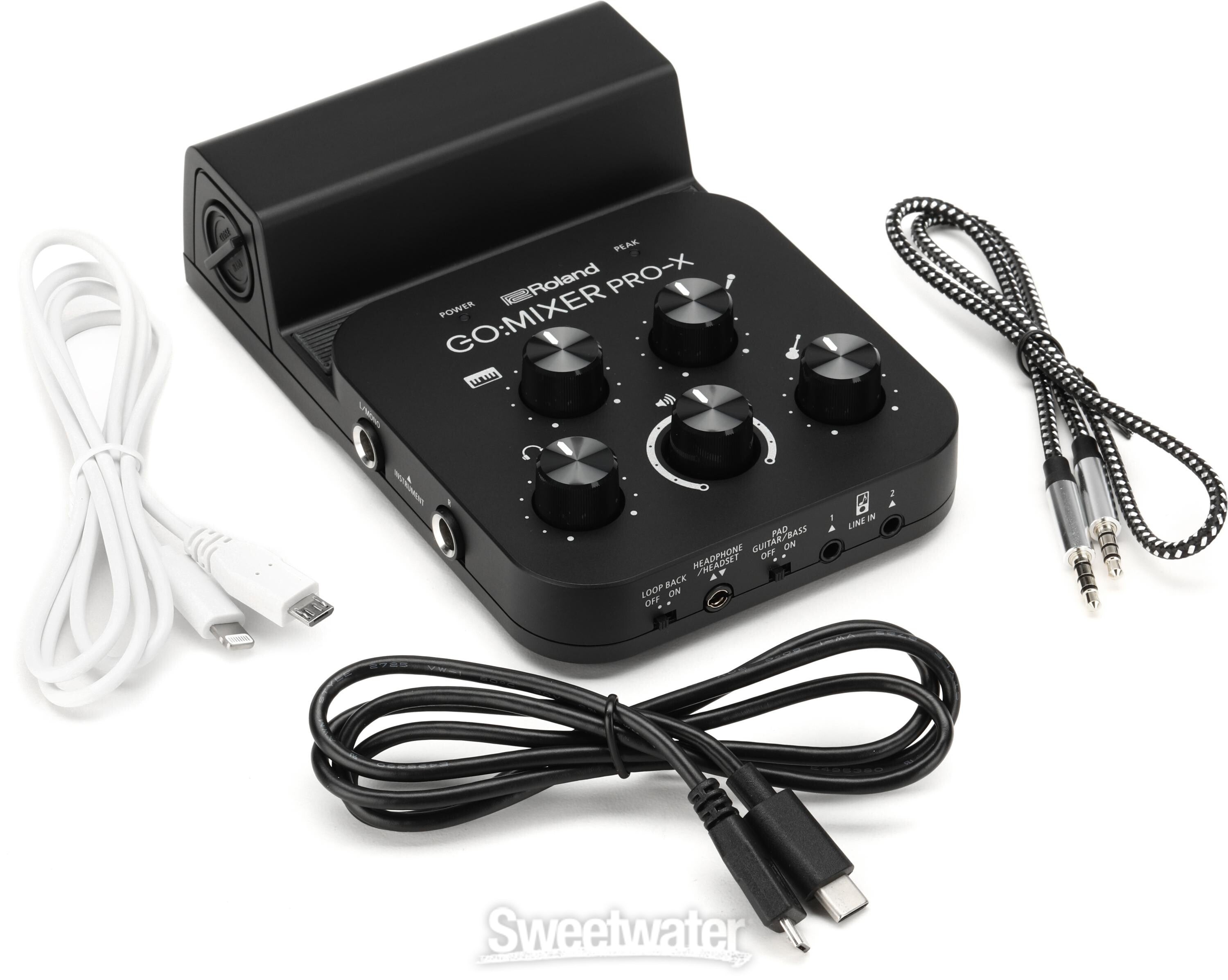 Roland GO:MIXER PRO-X Audio Mixer for Smartphones | Sweetwater