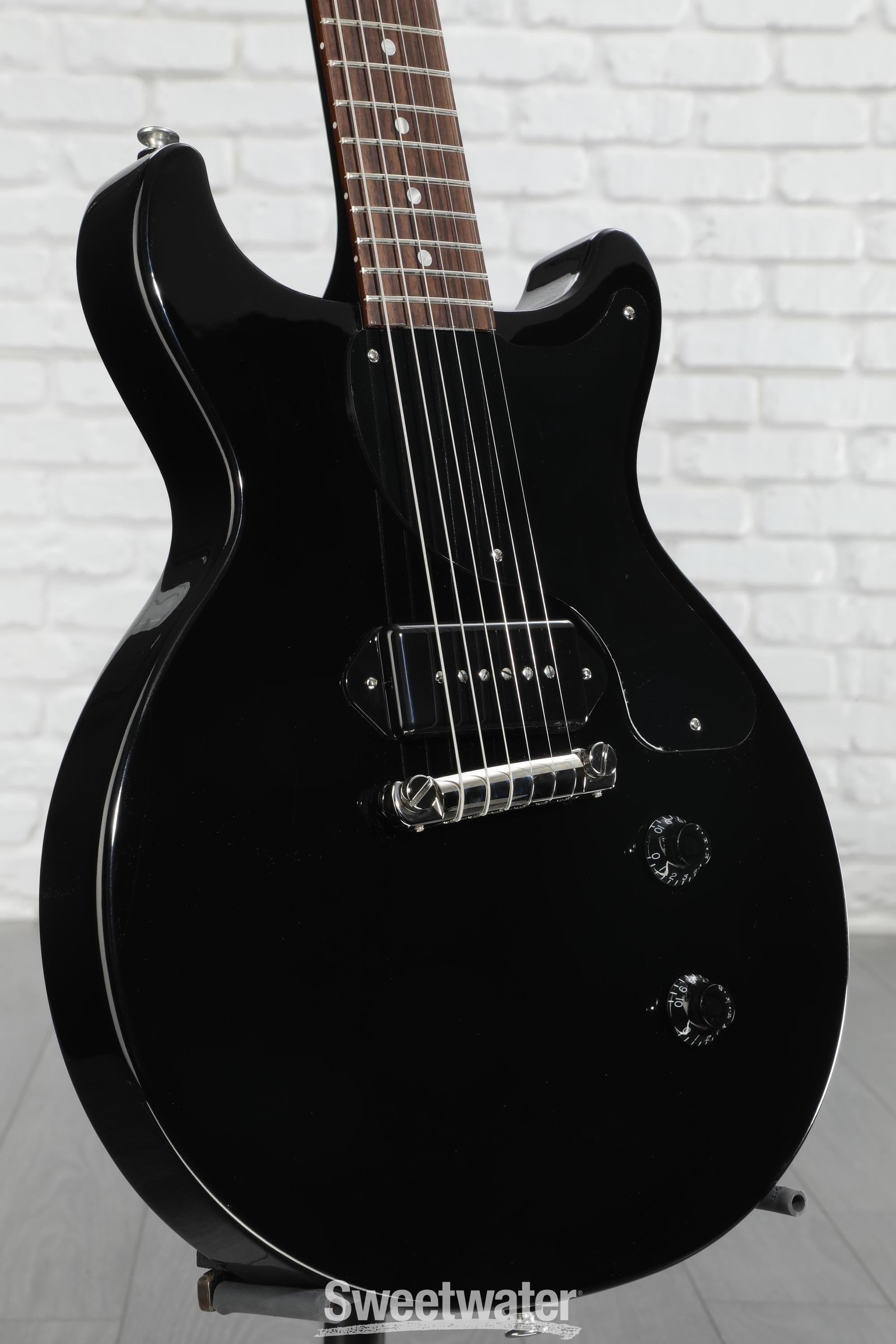 Gibson Les Paul Junior Double Cut Electric Guitar - Ebony | Sweetwater