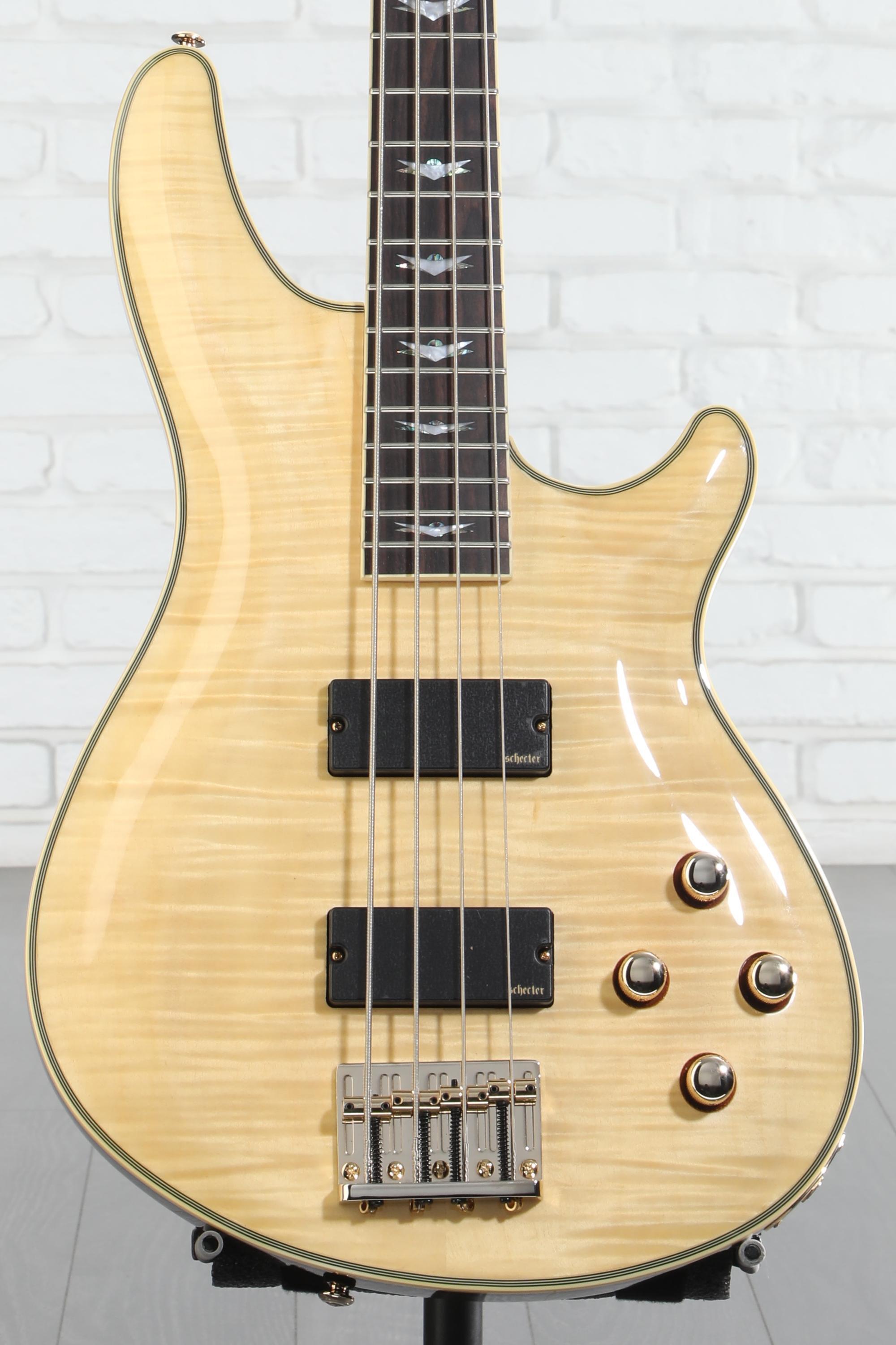 Schecter Omen Extreme-4 Bass Guitar - Natural | Sweetwater