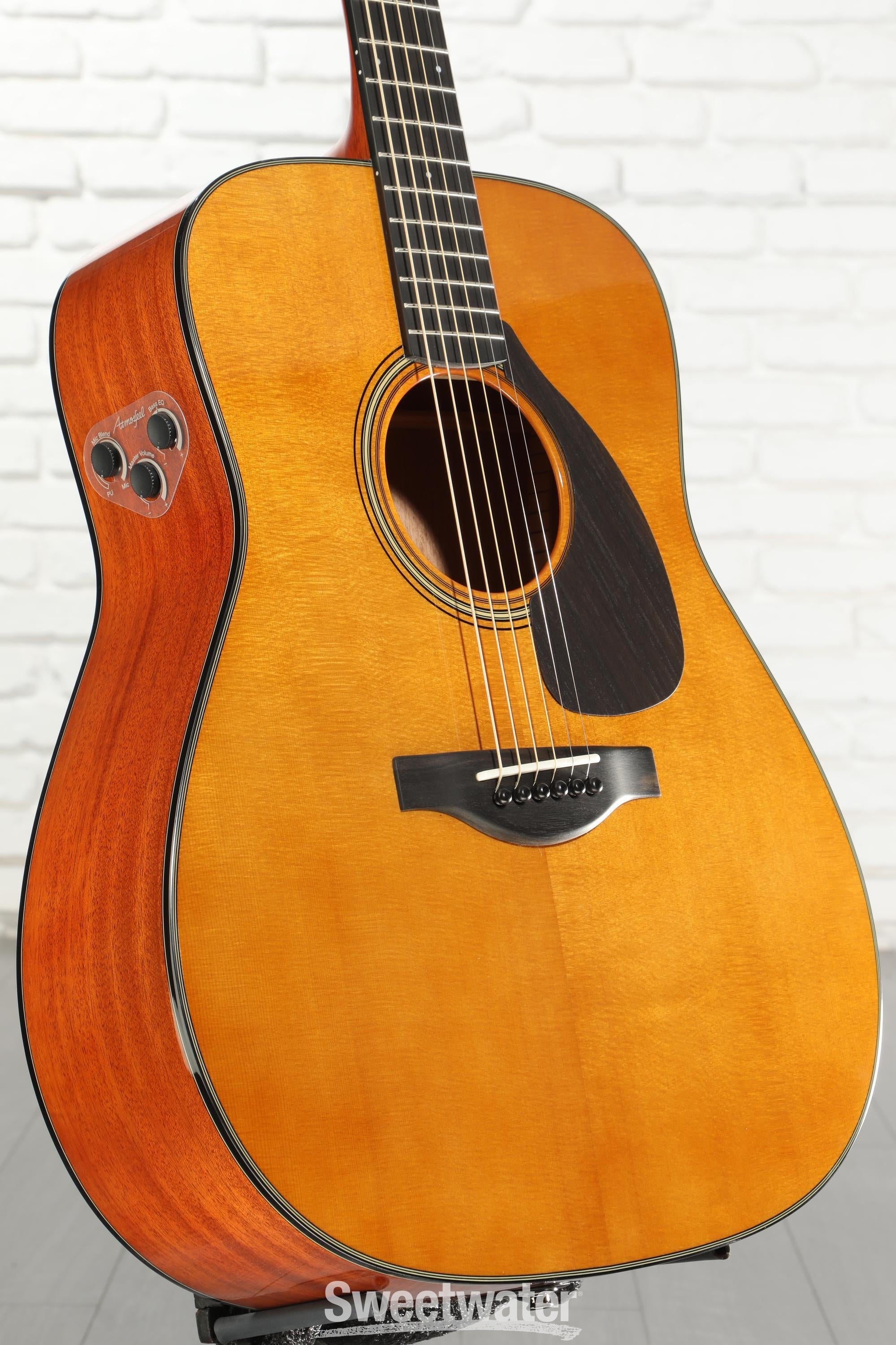 YAMAHA ＦＧ５ Yamaha FG5-GL Red Label Mahogany Dreadnought Acoustic Guitar With
