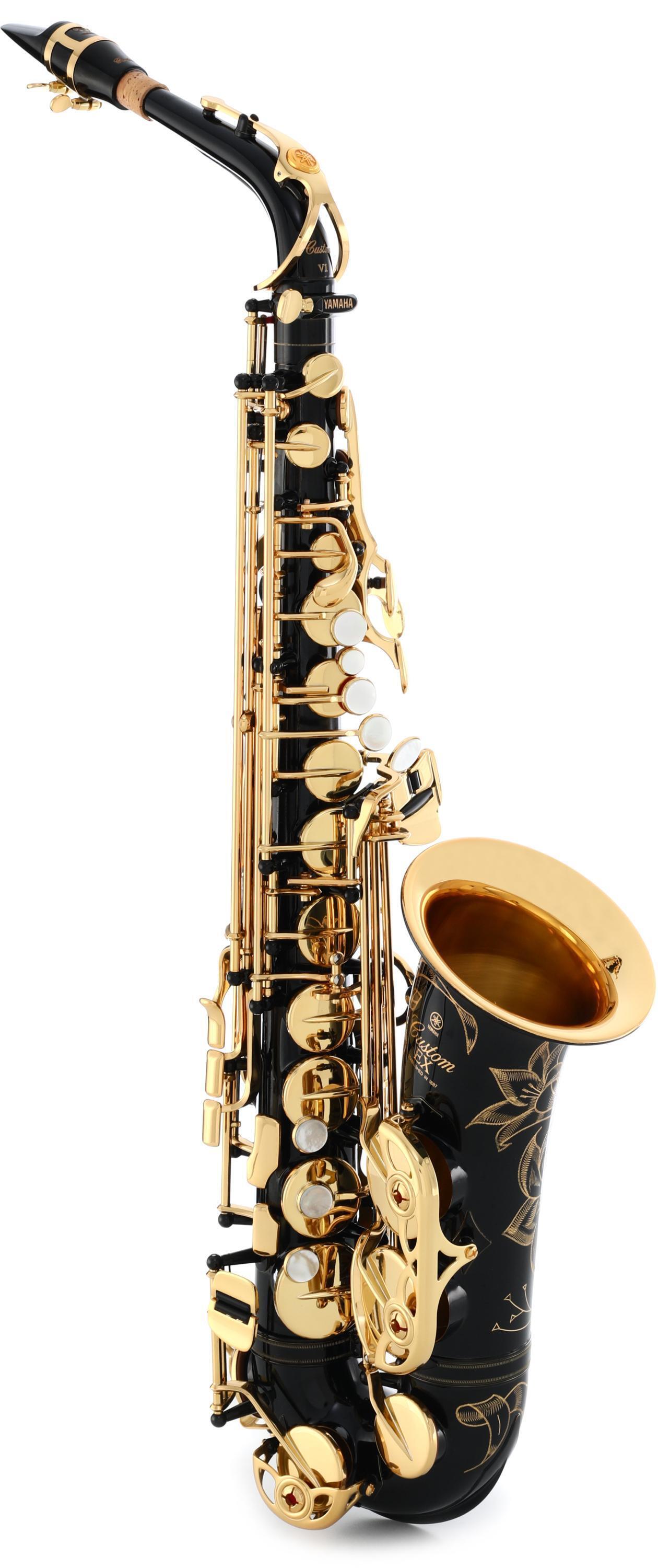 Yamaha YAS875EXII Custom Professional Alto Saxophone Black Lacquer