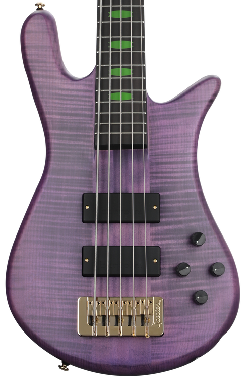 Spector Legend 5 Skyler Acord Signature Bass Guitar - Violet Stain Matte