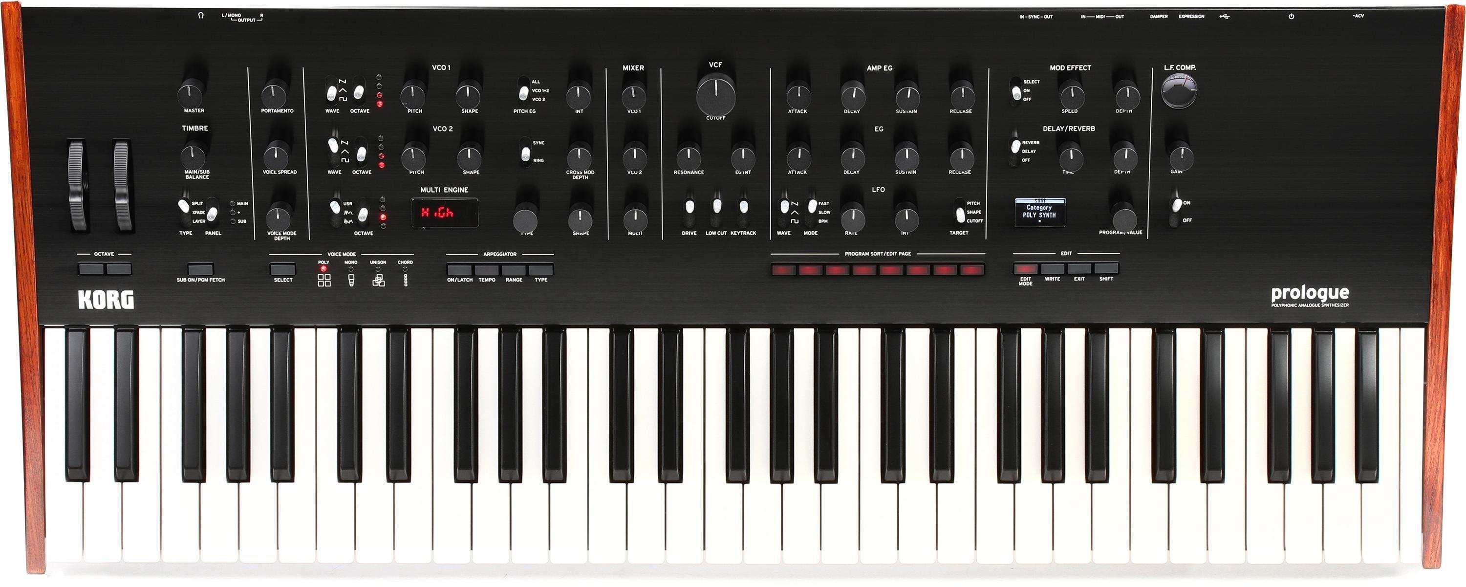 Korg Prologue 61-key 16-voice Analog Synthesizer