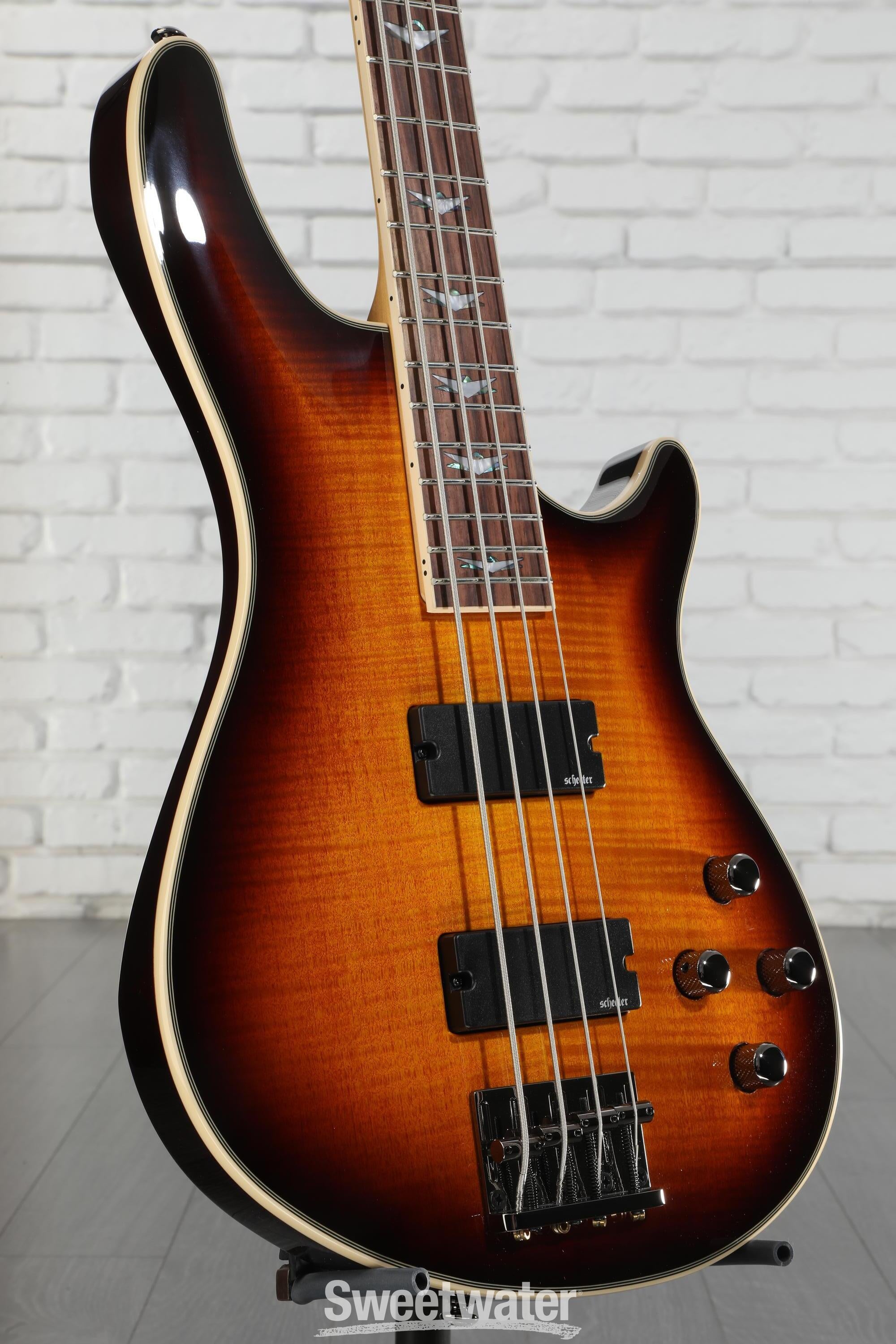 Schecter Omen Extreme-4 Bass Guitar - Vintage Sunburst