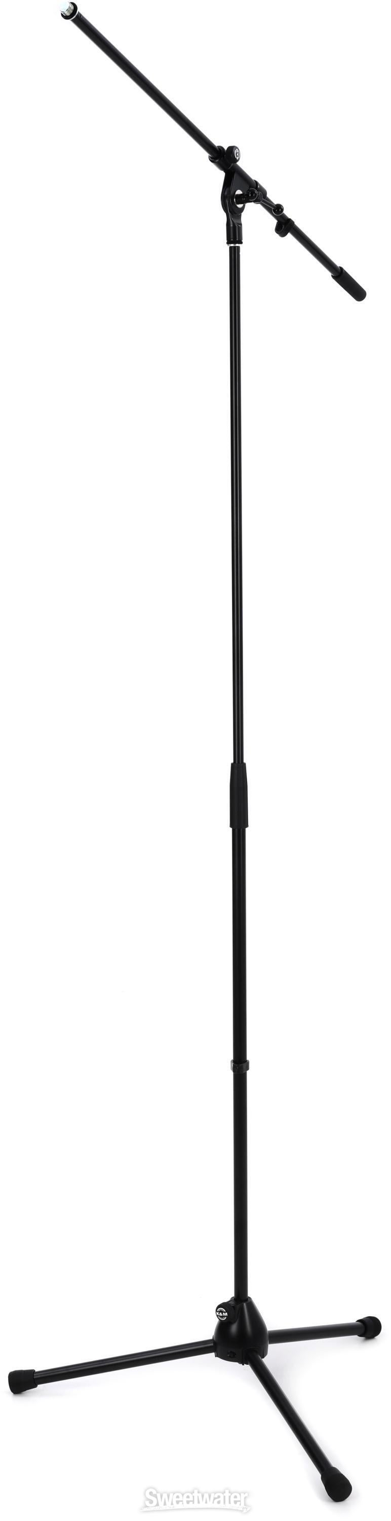KM 210/2 Microphone Stand with Fixed Boom Black Sweetwater