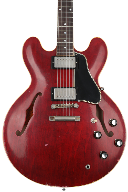 ギター Gibson Murphy Lab Heavy heavyAging ES335 Platinum Gibson Custom Murphy Lab 1958 ES-335 Heavy Aged