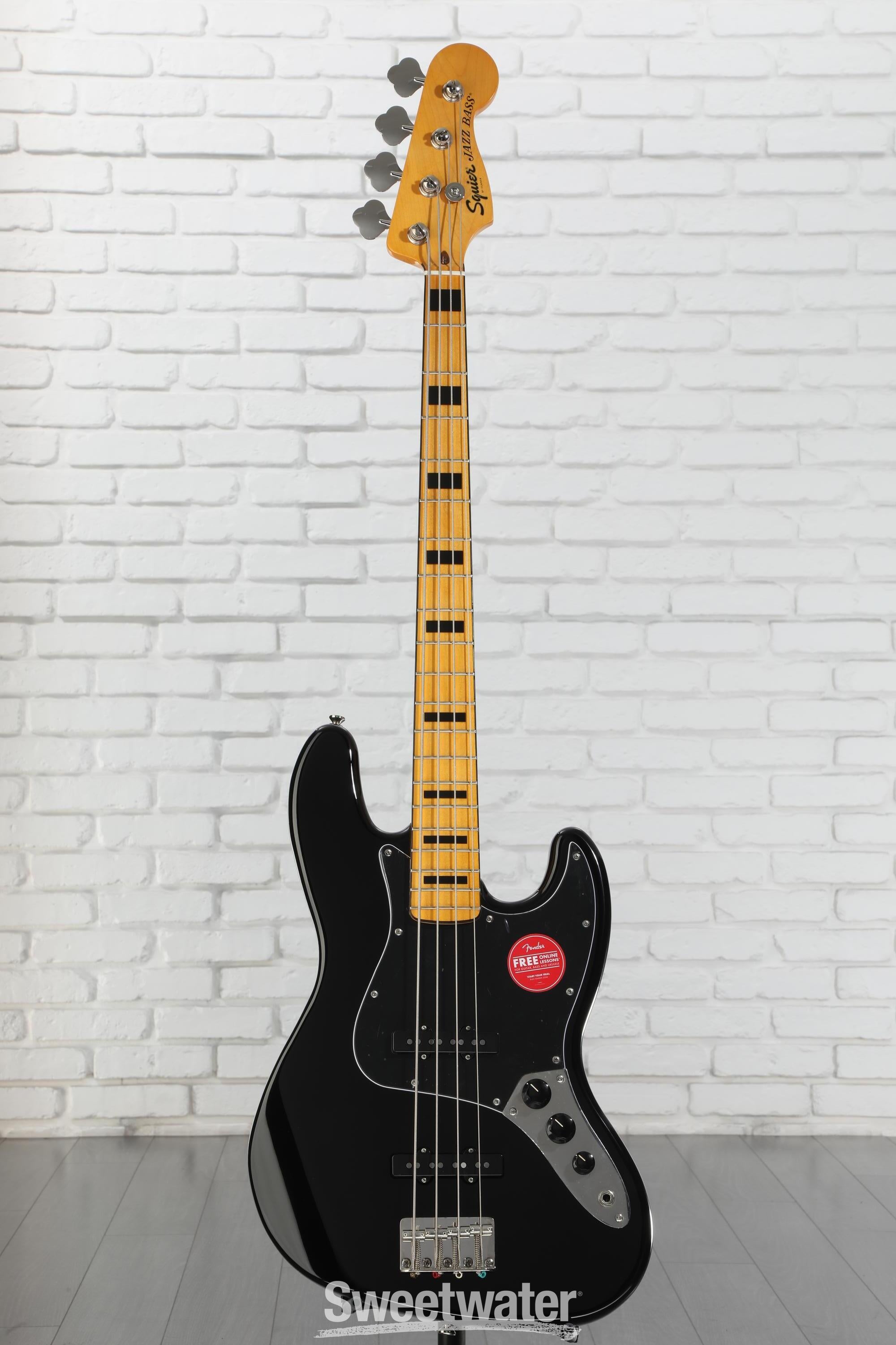 新品級 squier classic vibe '70s jazz bass Amazon.com: Squier Classic Vibe 70s Jazz Bass, Natural
