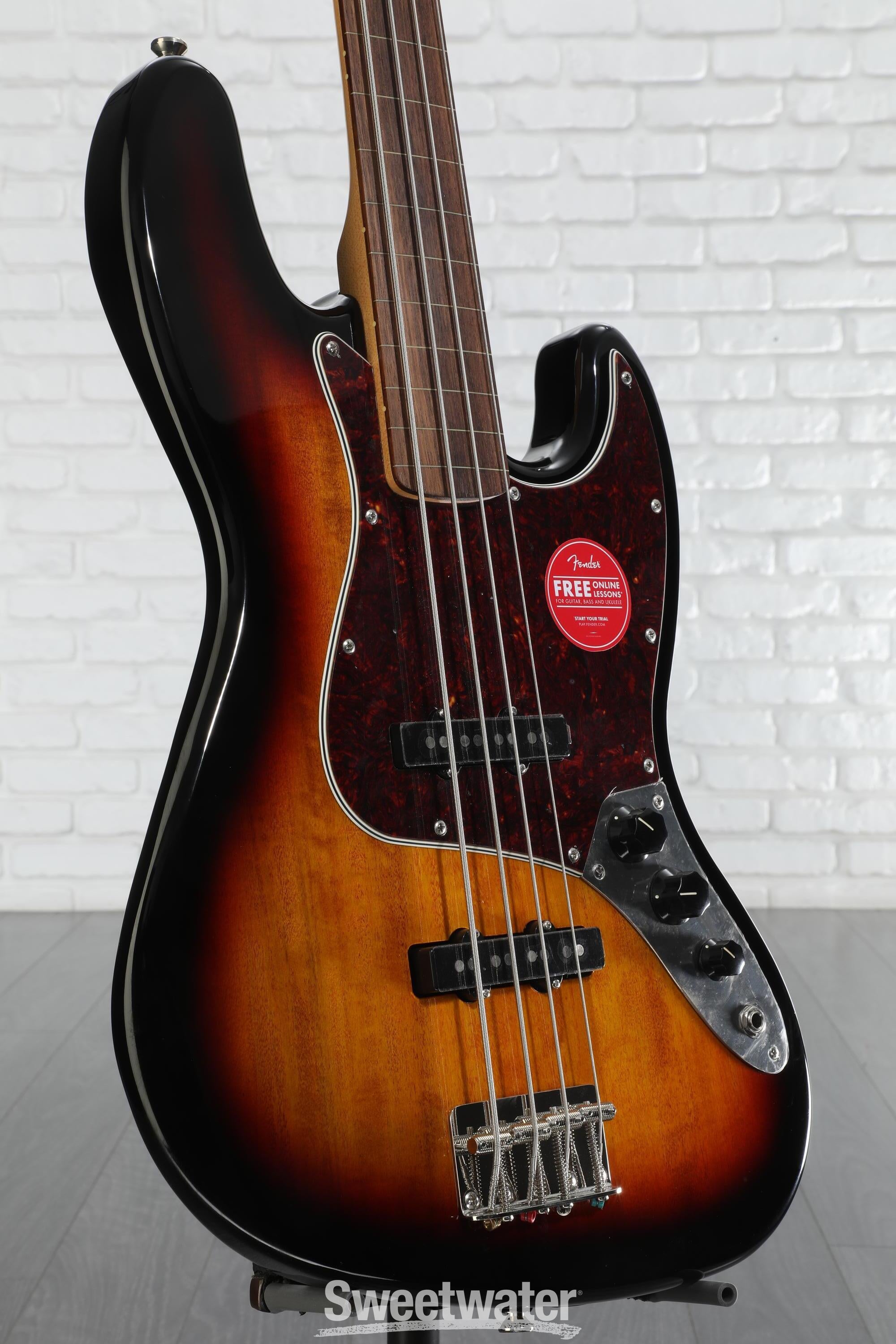 【10439】 Squier Fretless Jazz Bass 10439 Squier Fretless Jazz Bass Safe delivery from Japan | eBay