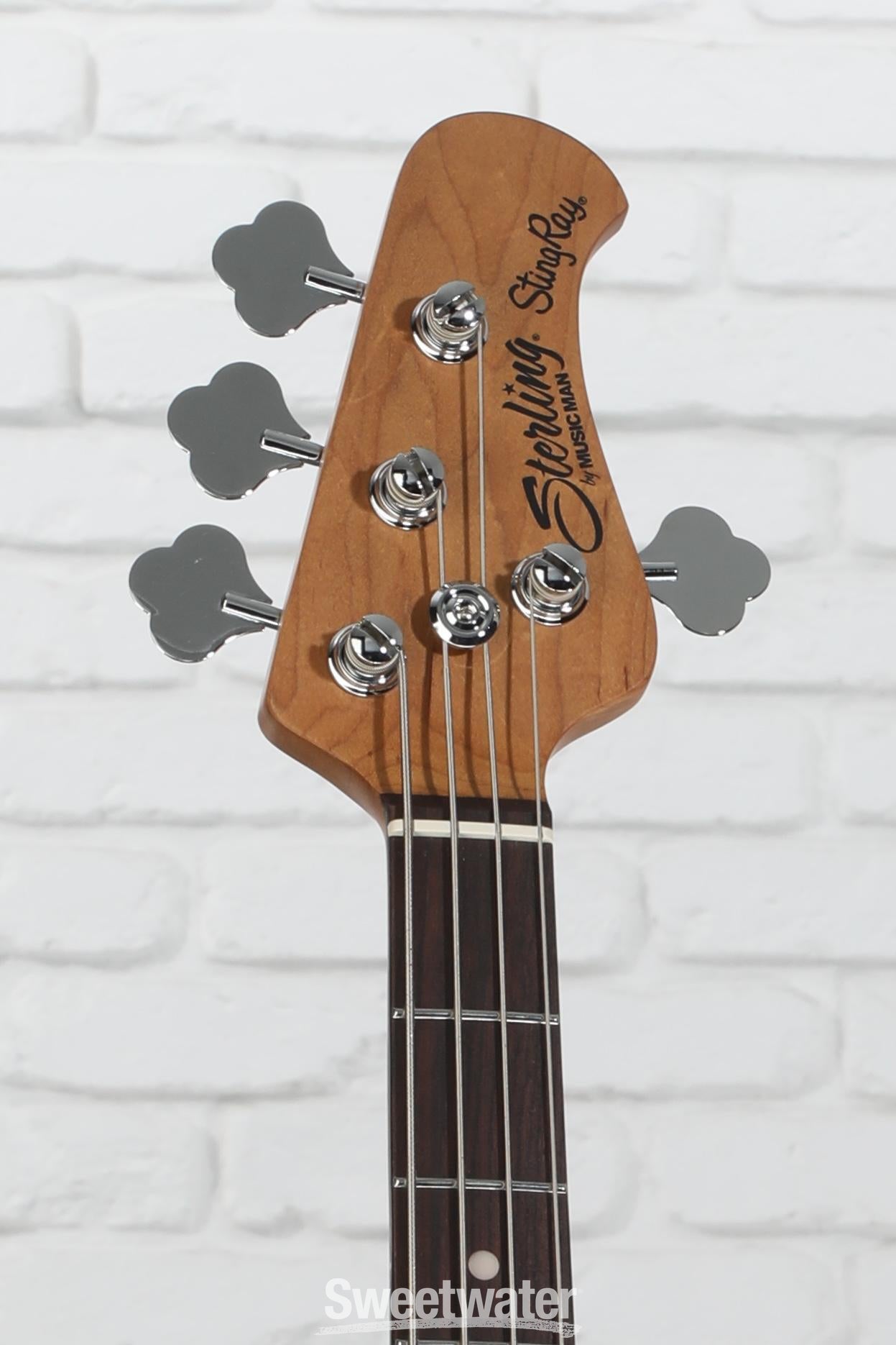 Sterling By Music Man StingRay RAY34 Bass Guitar - Black