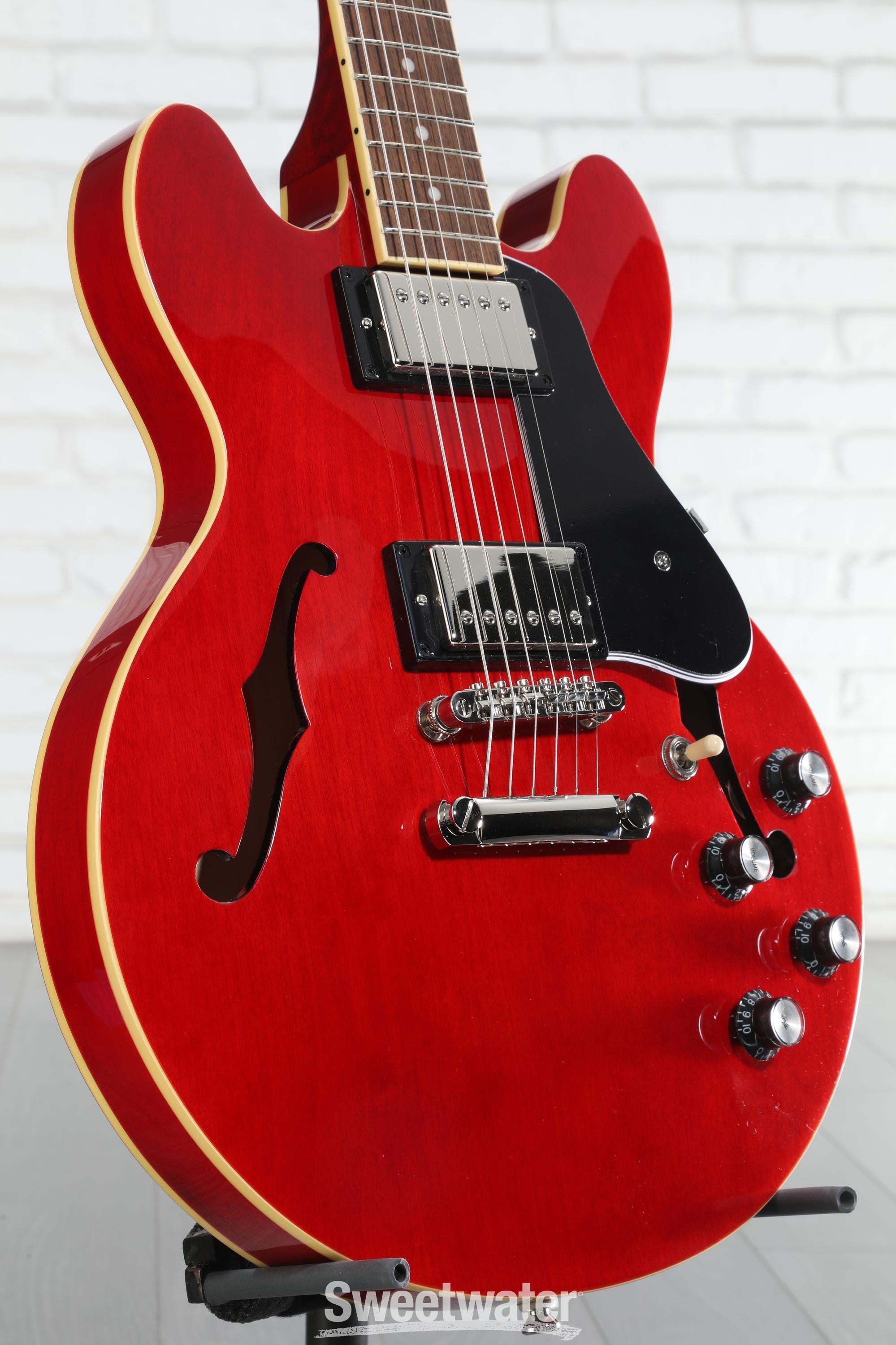 Epiphone Es-339 レッド Epiphone ES-339 Semi-hollowbody - Cherry | Sweetwater