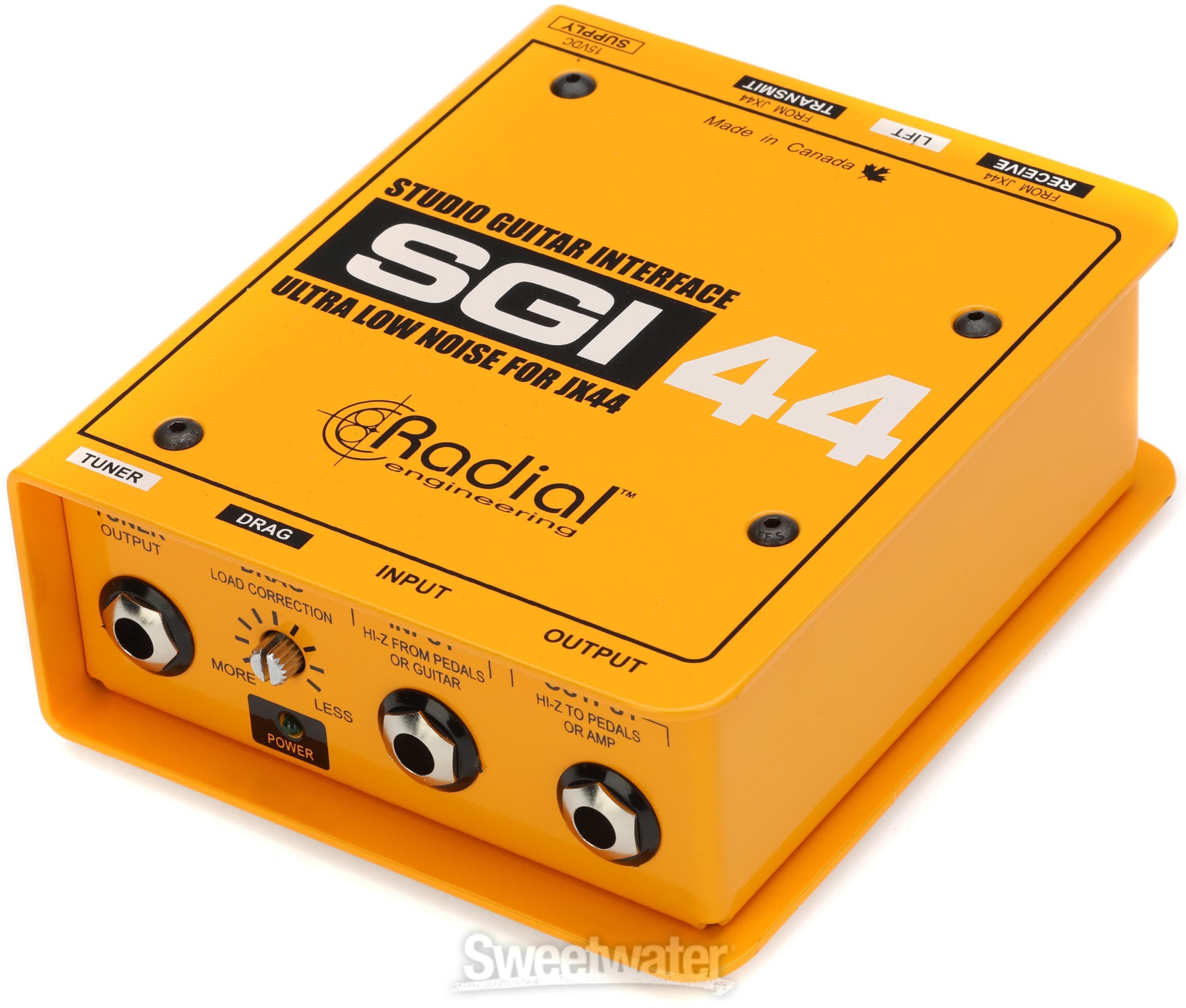 Radial SGI-44 1-channel Studio Guitar Interface for Radial JX-44
